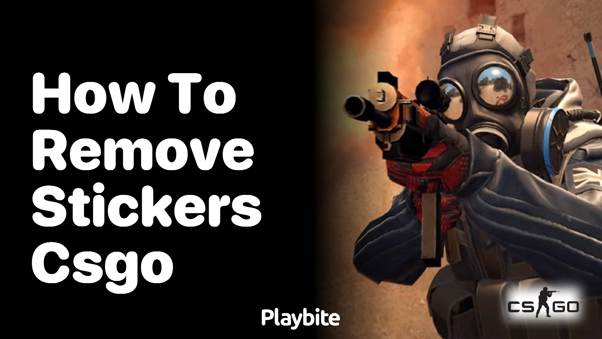 How to remove stickers in CS:GO