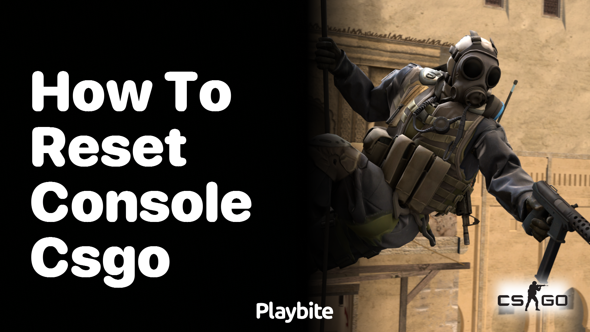 How to reset the console in CS:GO?