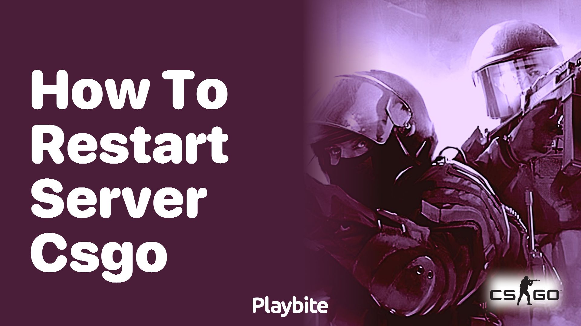 How to Restart a CS:GO Server