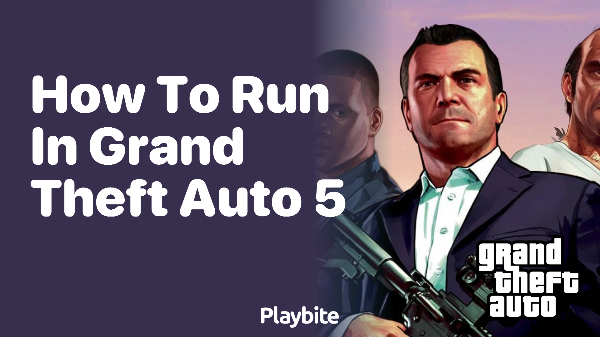 How to run in Grand Theft Auto 5
