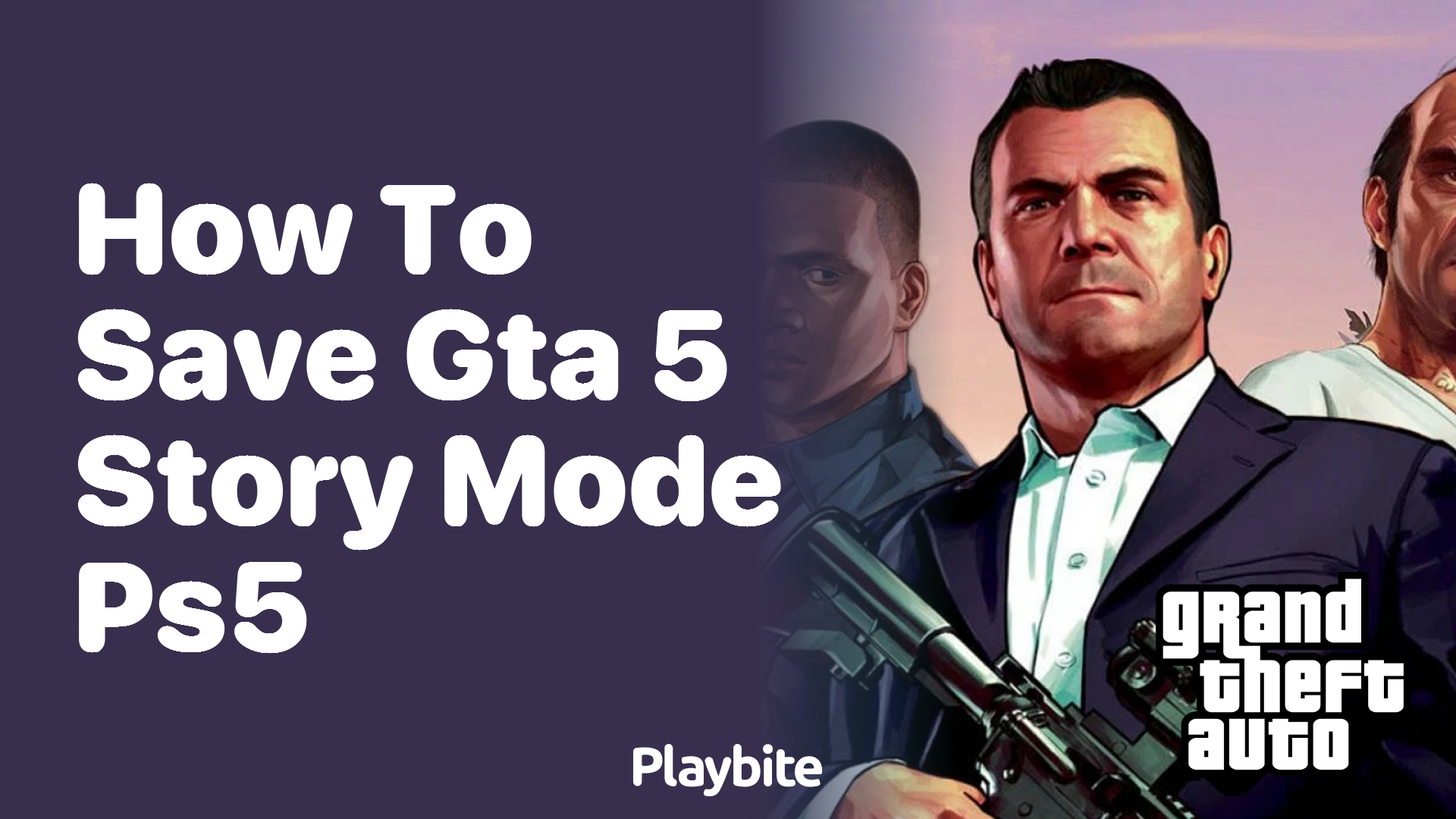 How to save GTA 5 story mode on PS5 - Playbite