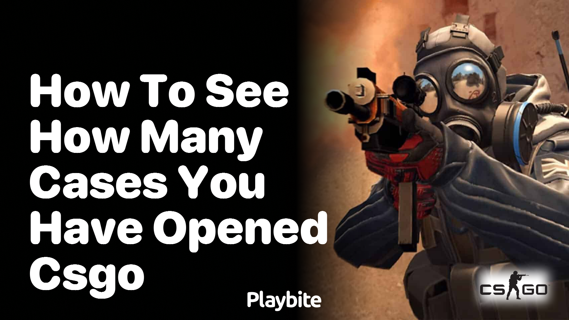 How to see how many cases you have opened in CS:GO