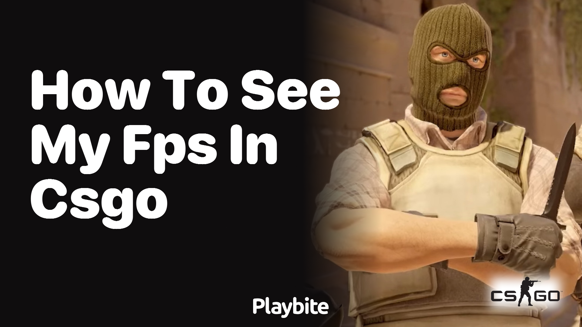 How to see my FPS in CS:GO