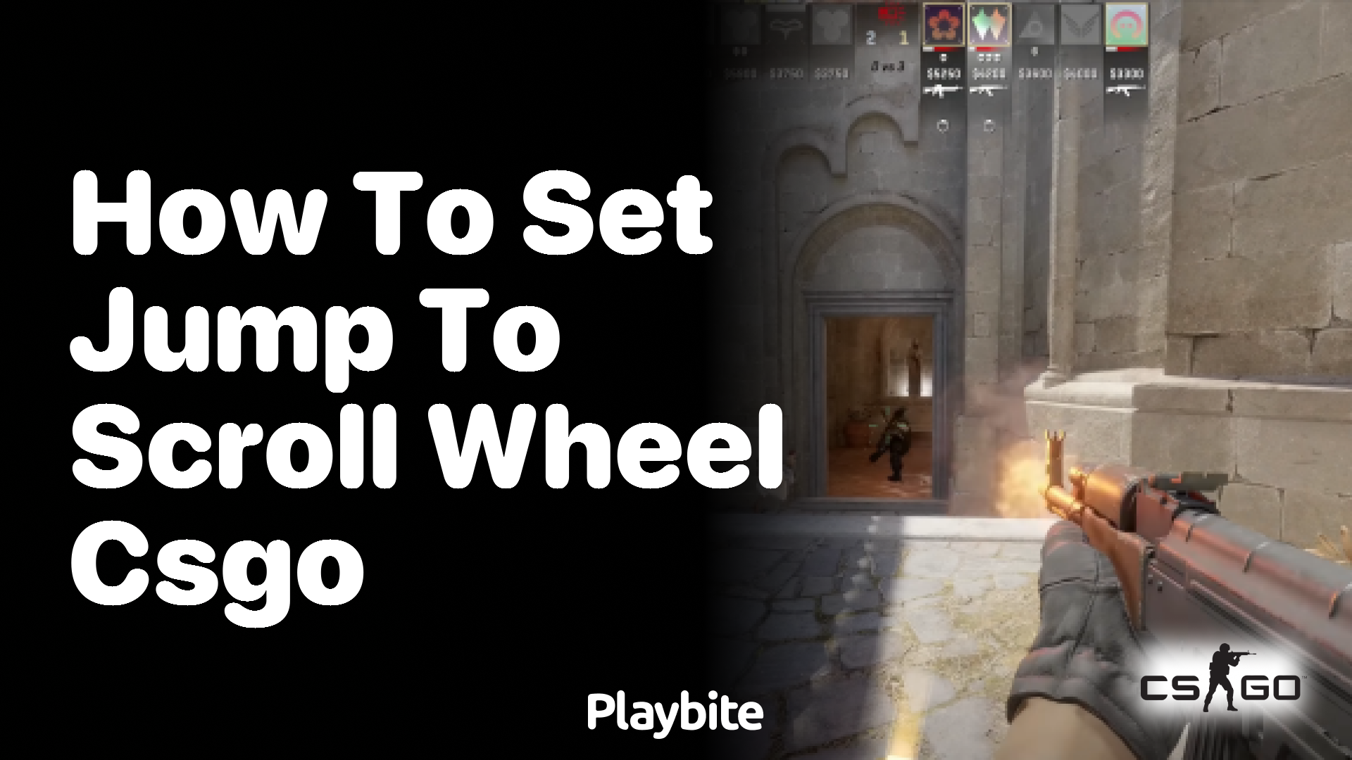 How to Set Jump to Scroll Wheel in CS:GO