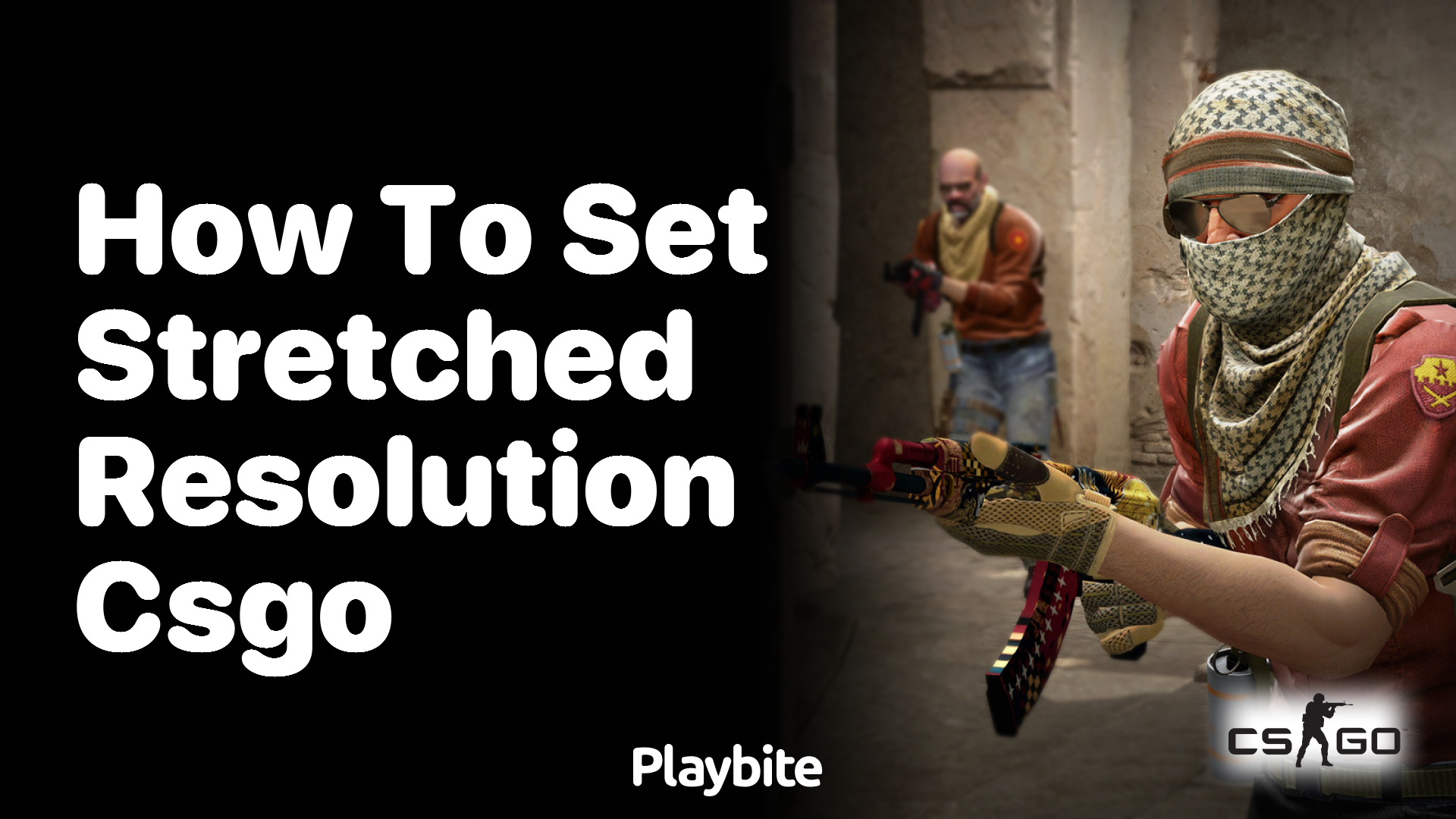 How to set stretched resolution in CS:GO