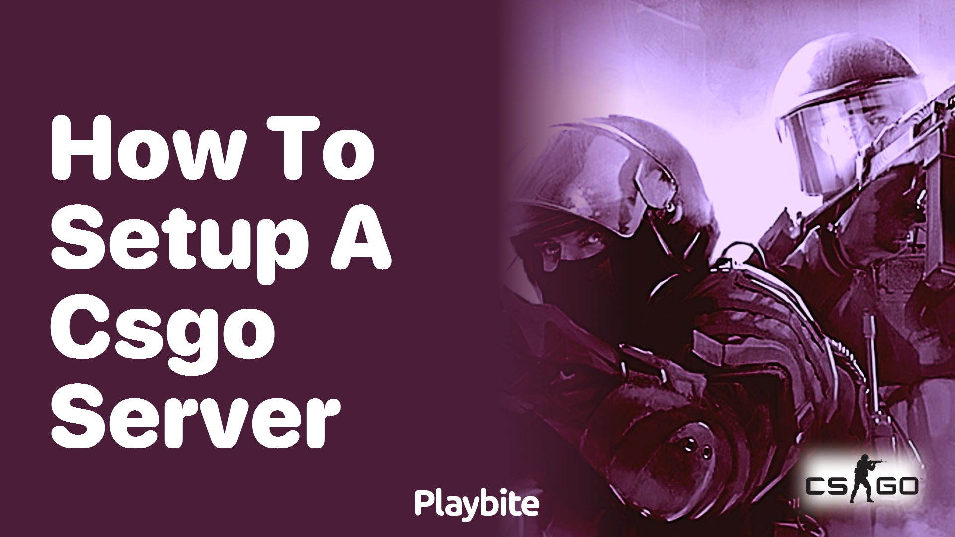 How to set up a CS:GO server