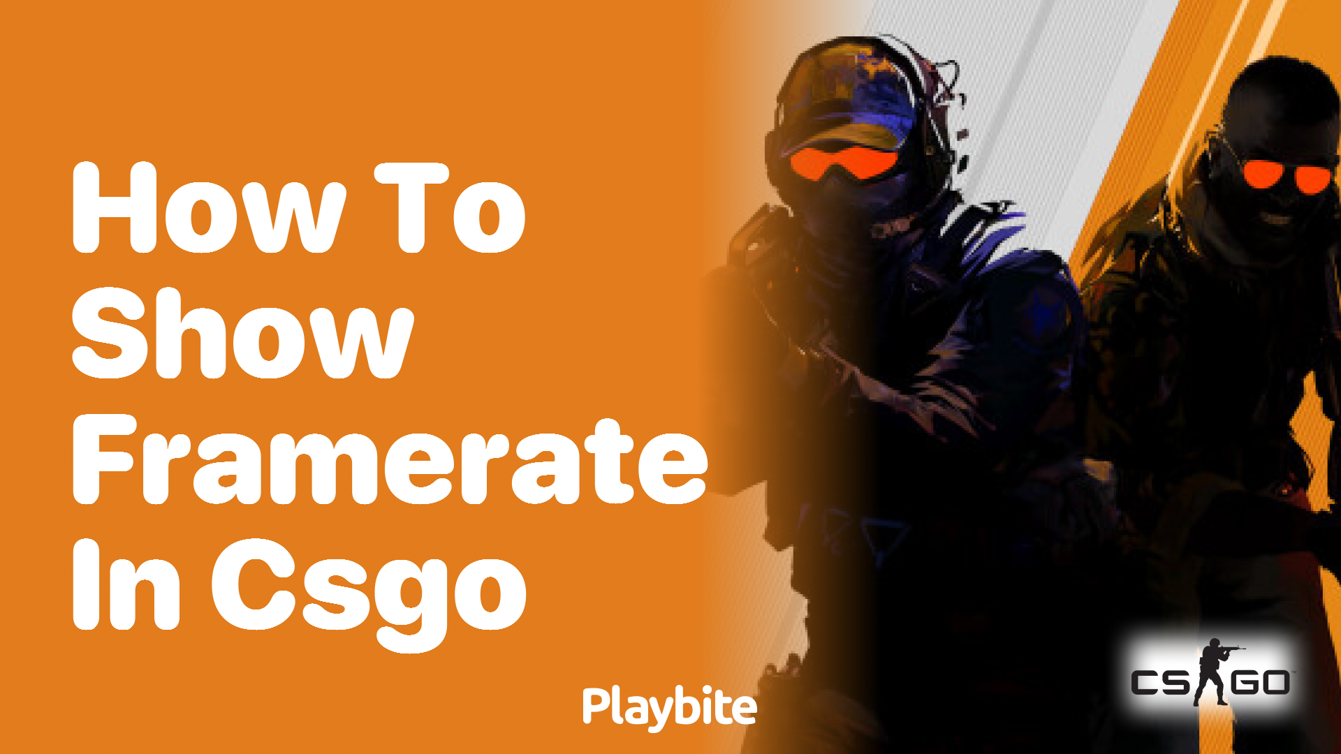 How to show framerate in CS:GO