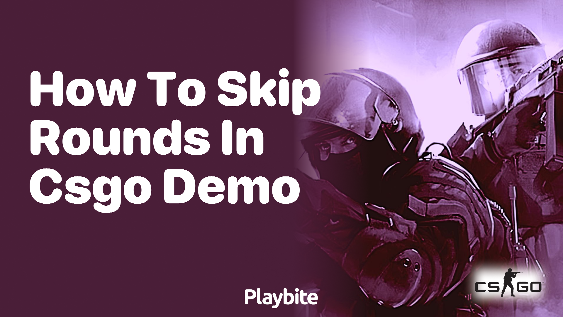 How to skip rounds in CS:GO demo?