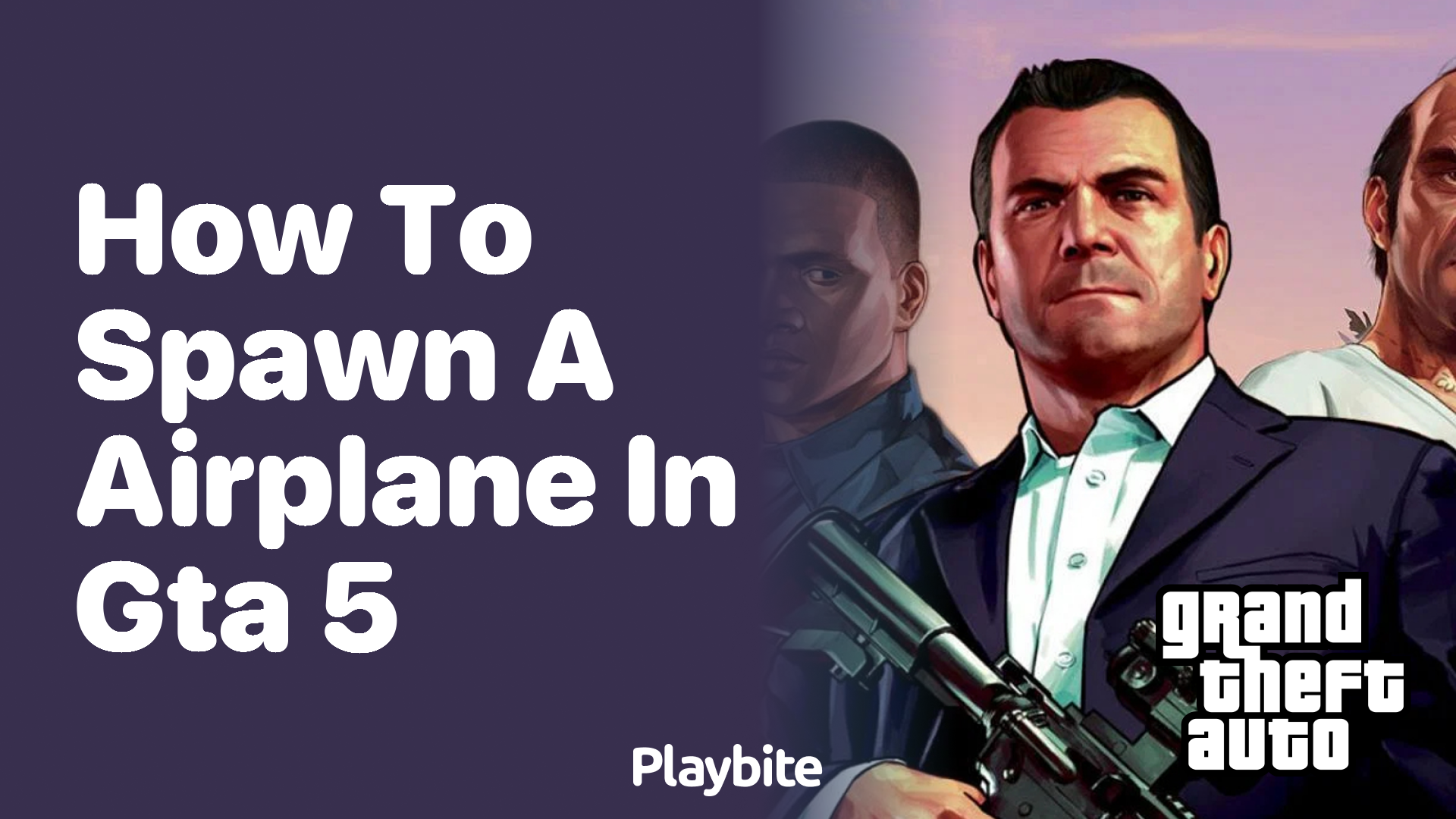 How to Spawn an Airplane in GTA 5