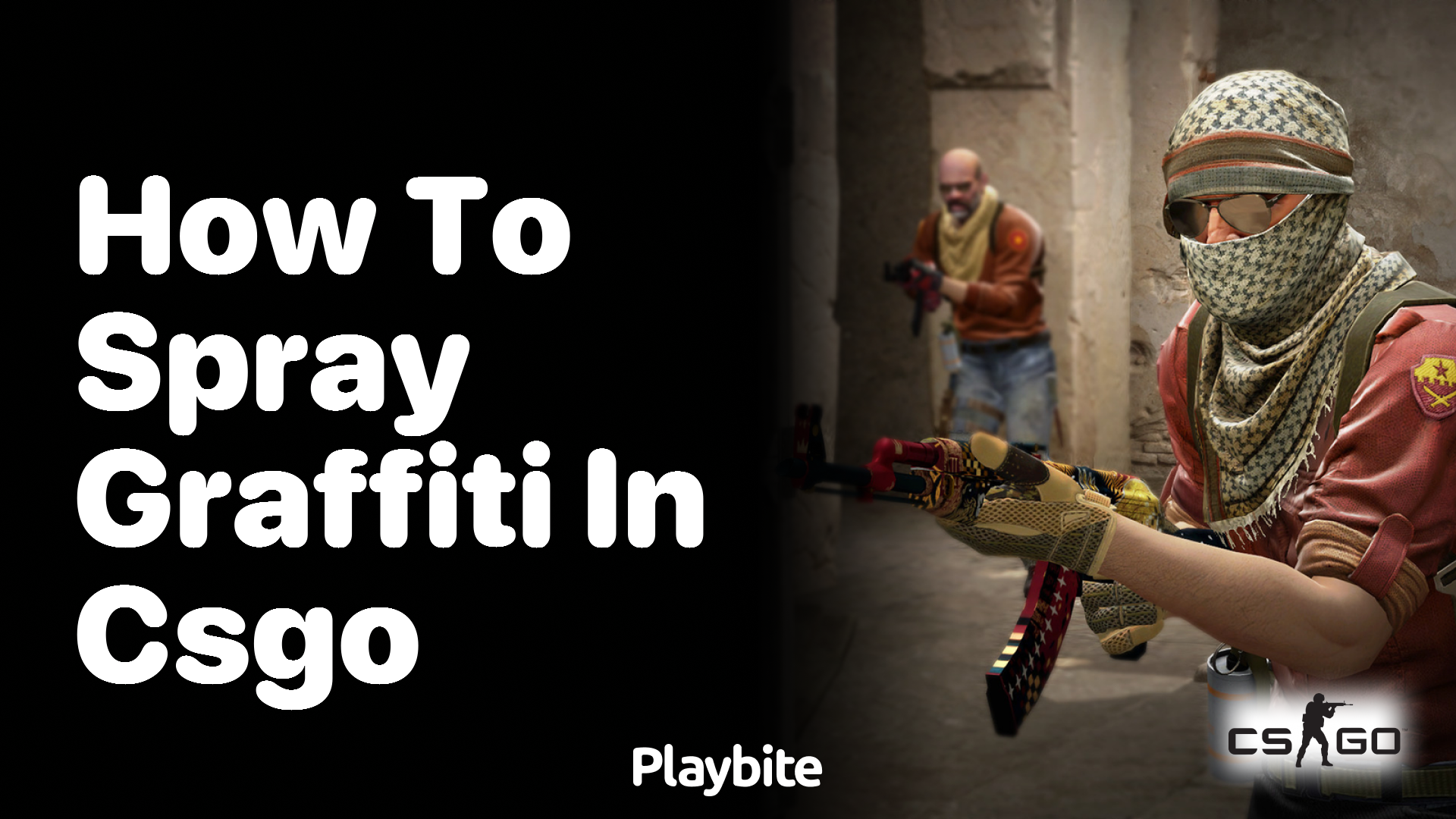 How to spray graffiti in CS:GO