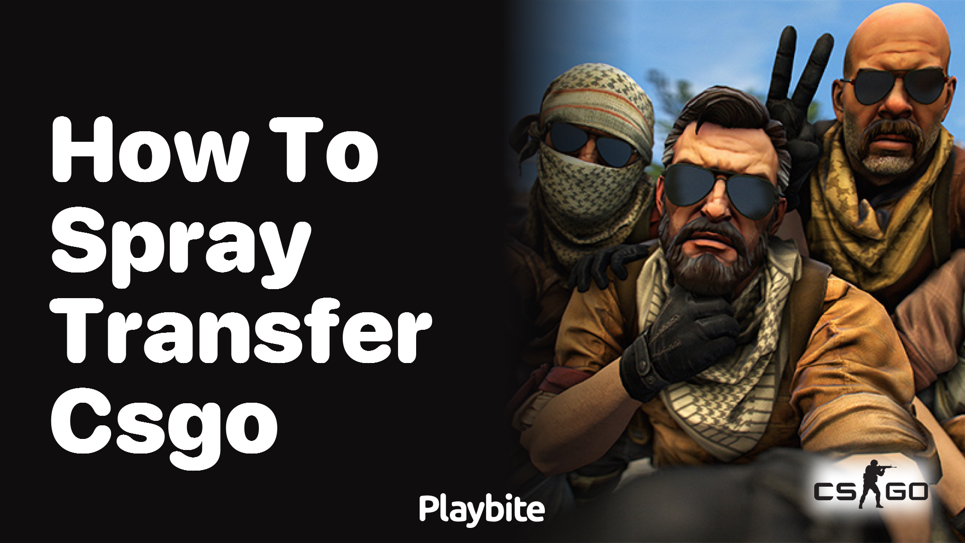 How to Spray Transfer in CS:GO