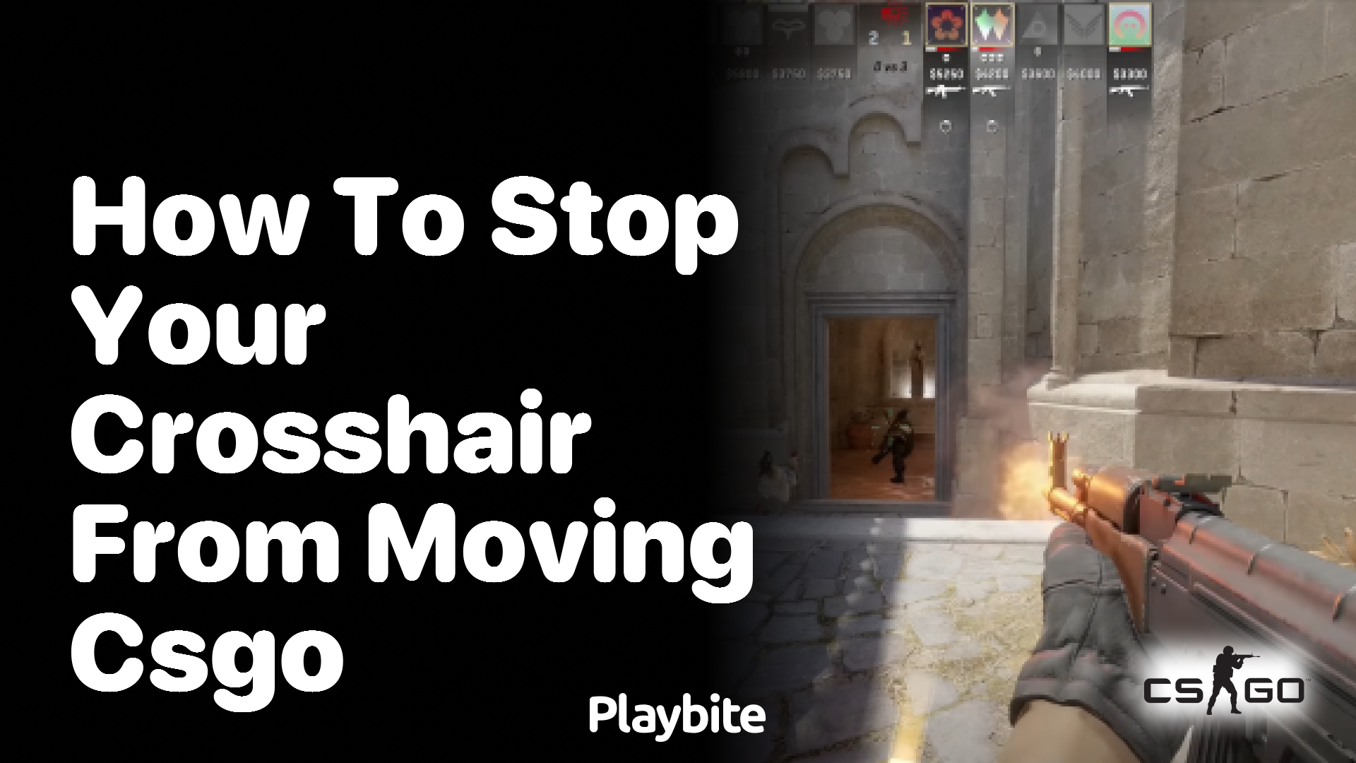 How to stop your crosshair from moving in CS:GO