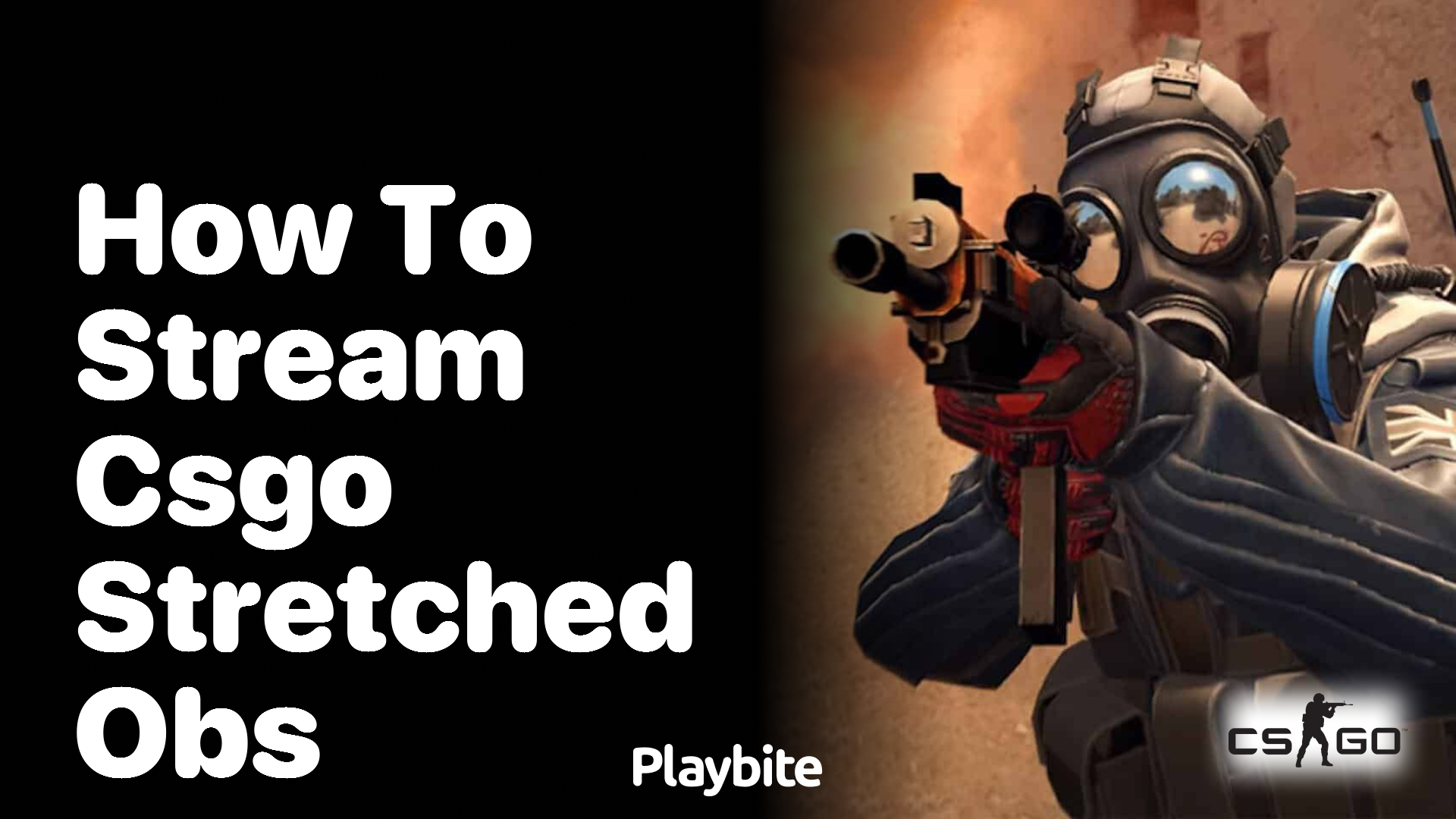 How to stream CS:GO stretched in OBS