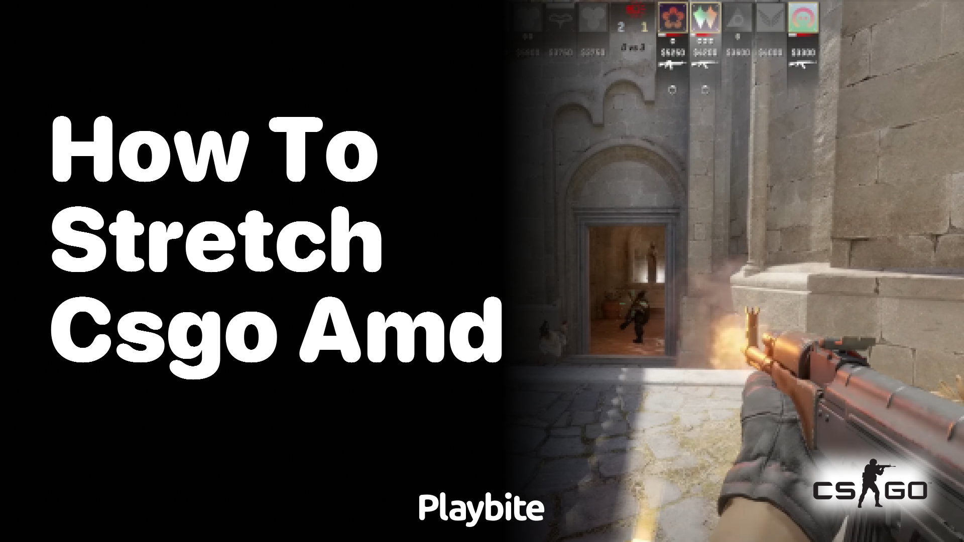 How to stretch CS:GO with an AMD graphics card