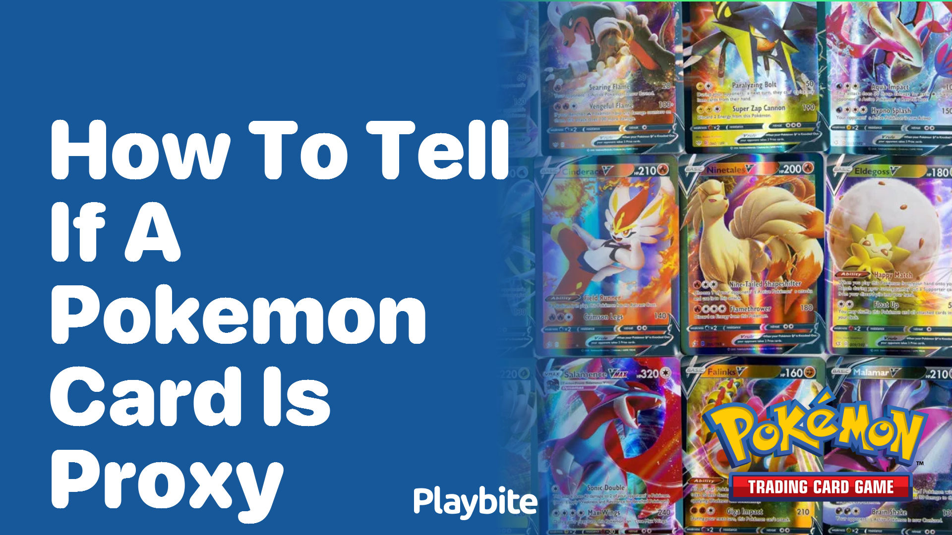 How to Tell if a Pokemon Card is Proxy