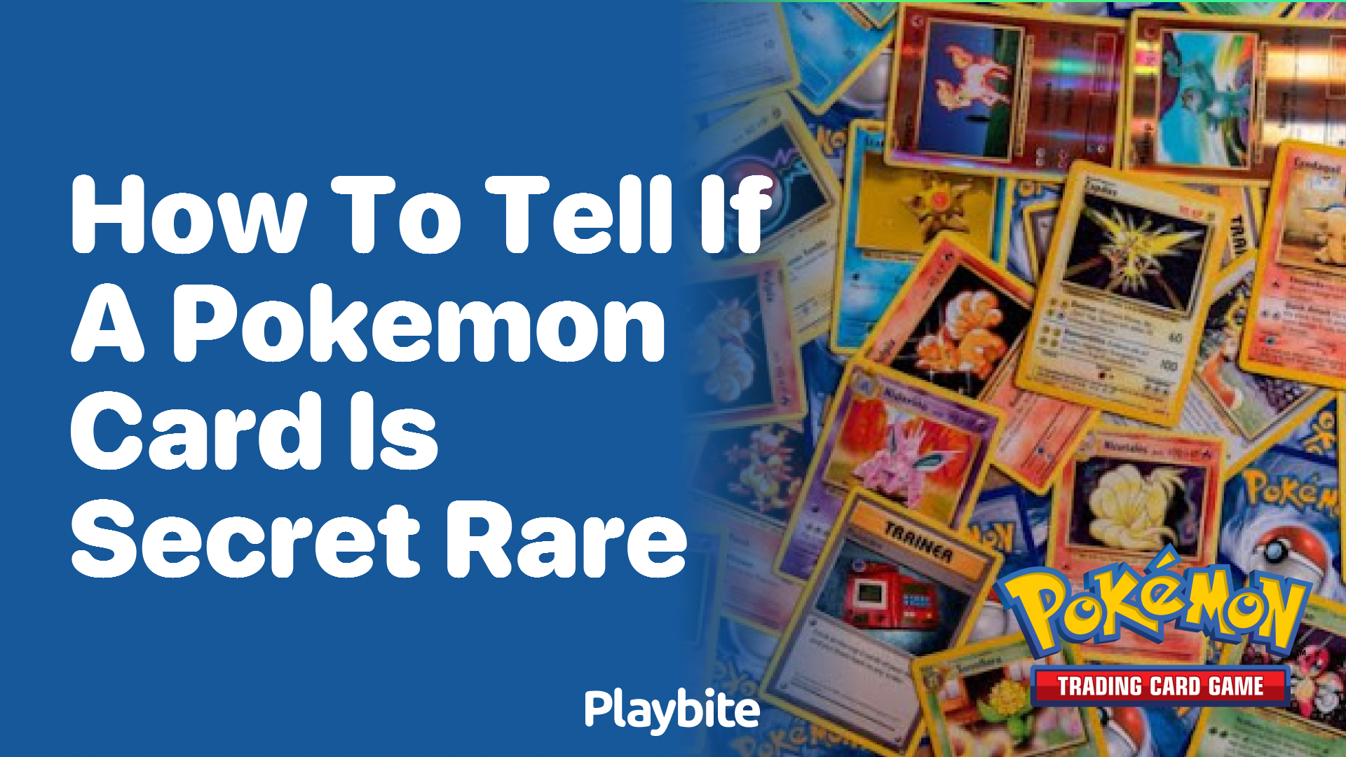 How to Tell if a Pokemon Card is Secret Rare