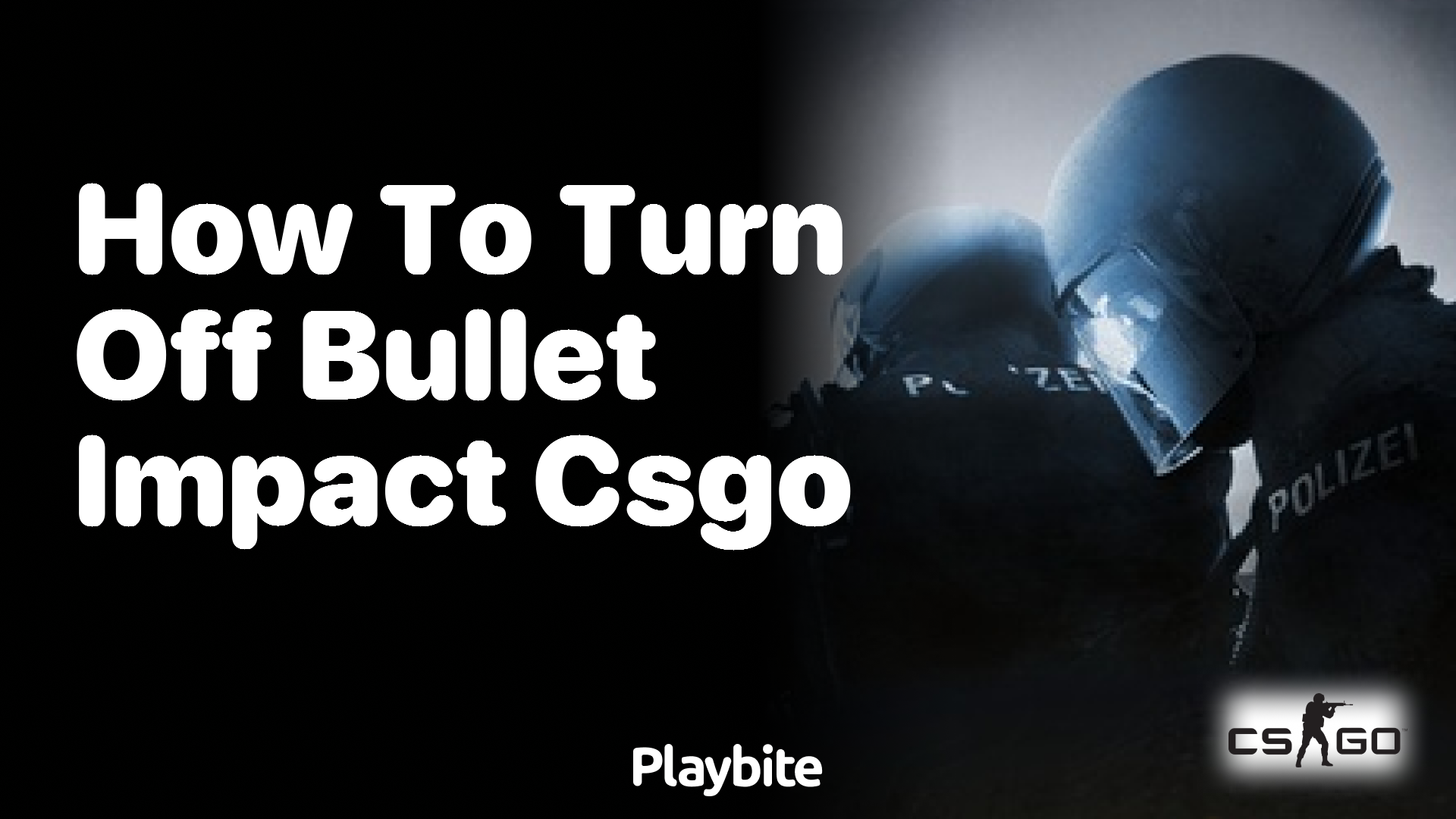 How to turn off bullet impact in CS:GO