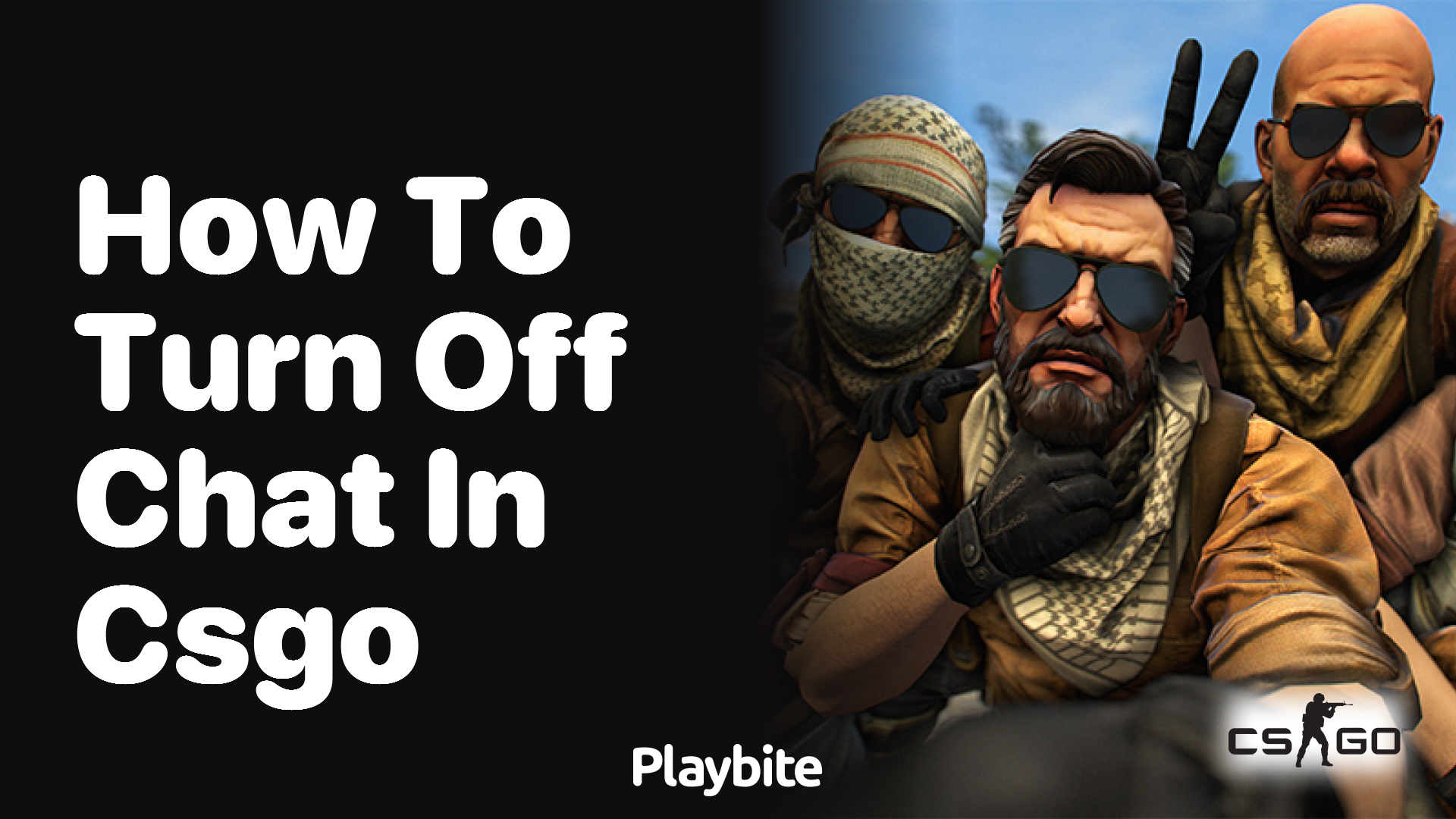 How to turn off chat in CS:GO