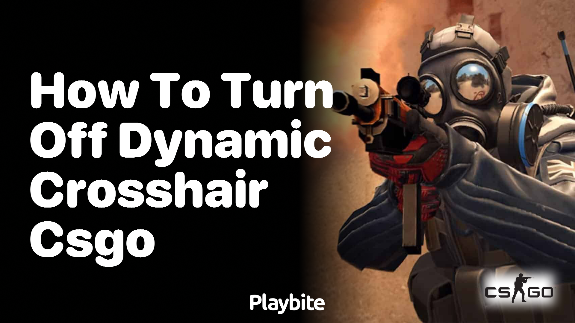 How to turn off dynamic crosshair in CS:GO