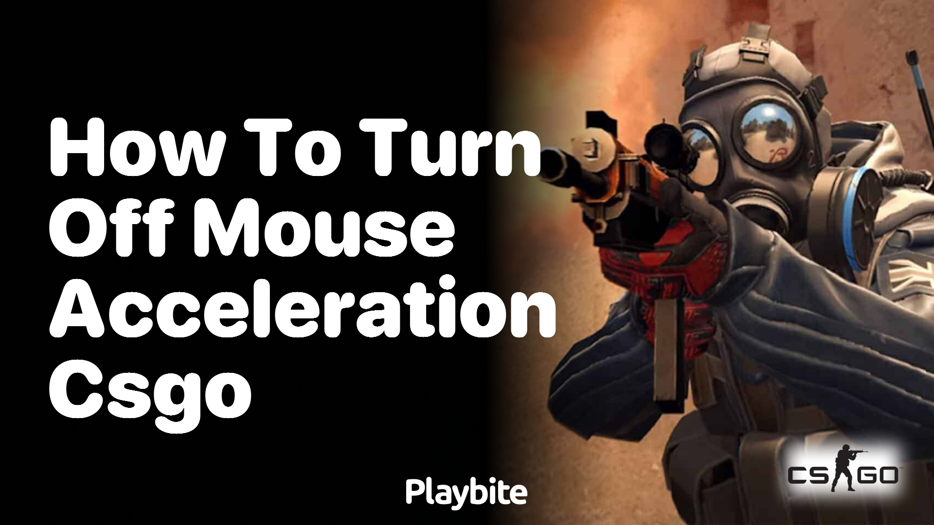 How to turn off mouse acceleration in CS:GO