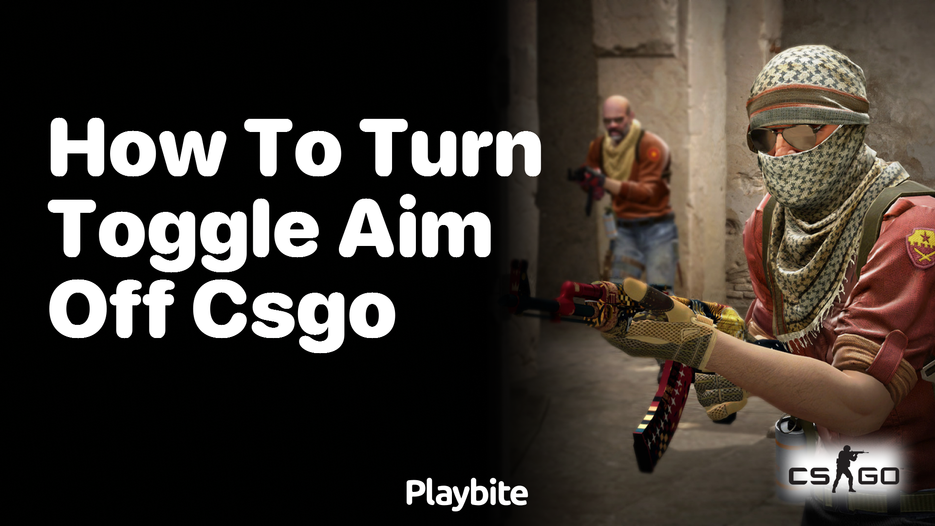 How to turn off toggle aim in CS:GO