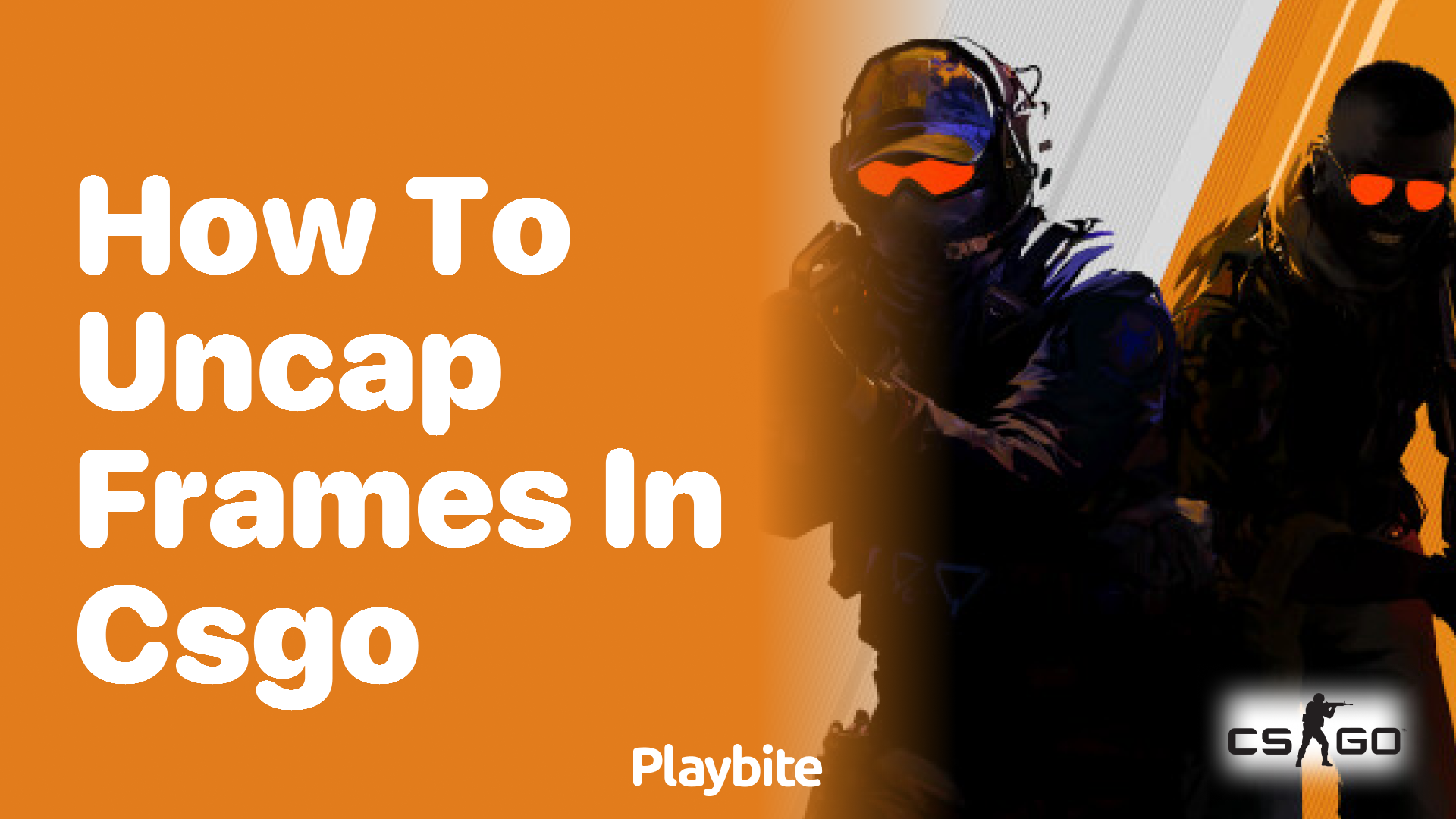 How to Uncap Frames in CS:GO