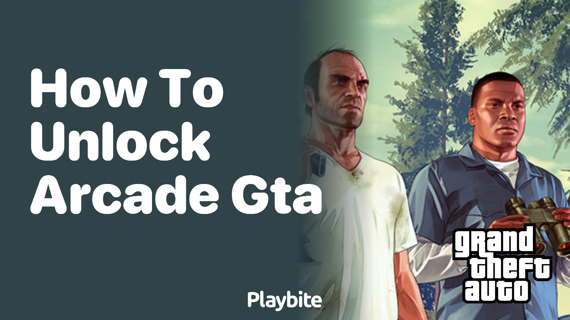 How to unlock the arcade in GTA