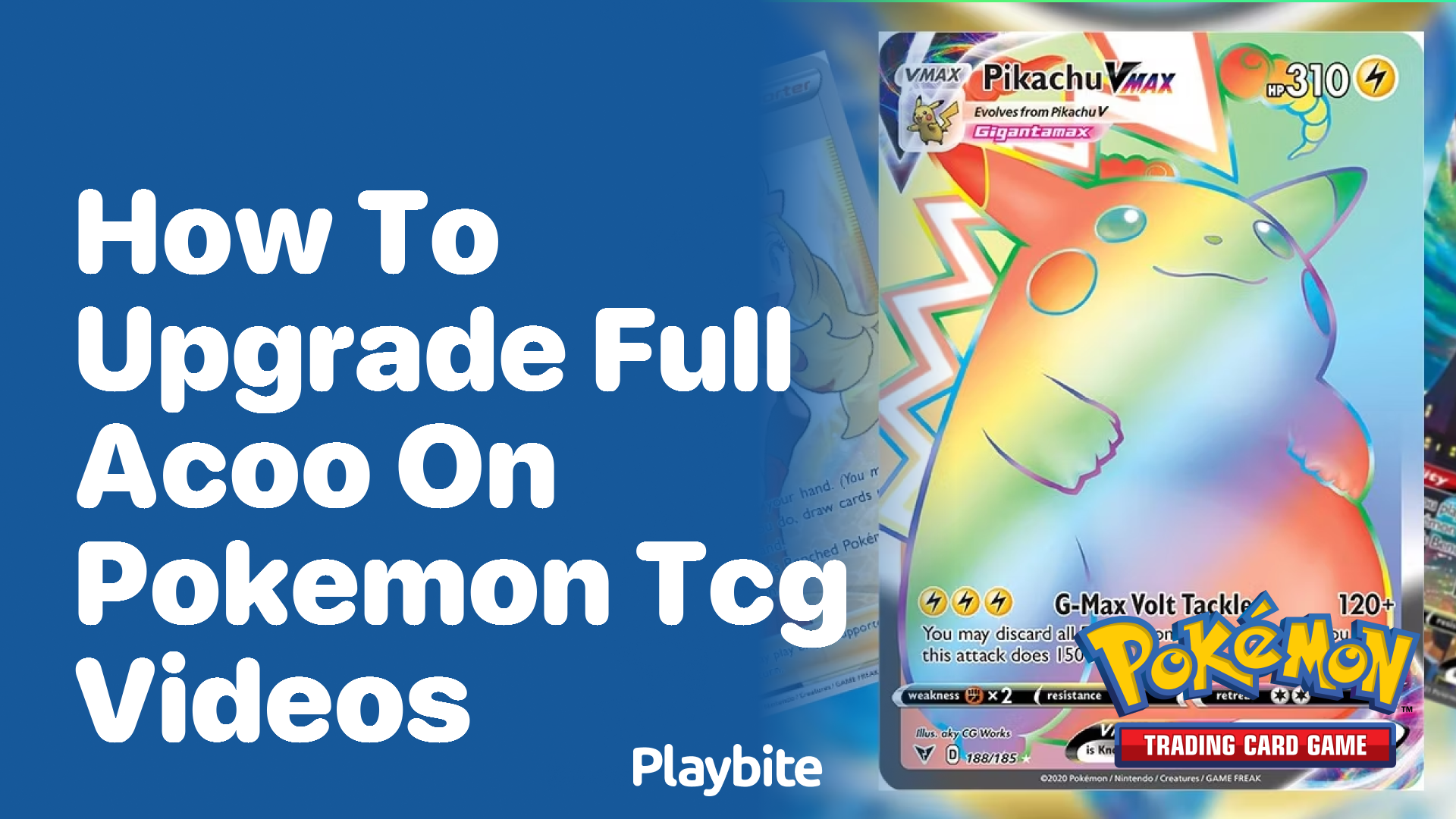 How to Fully Upgrade Your Account on Pokemon TCG Videos