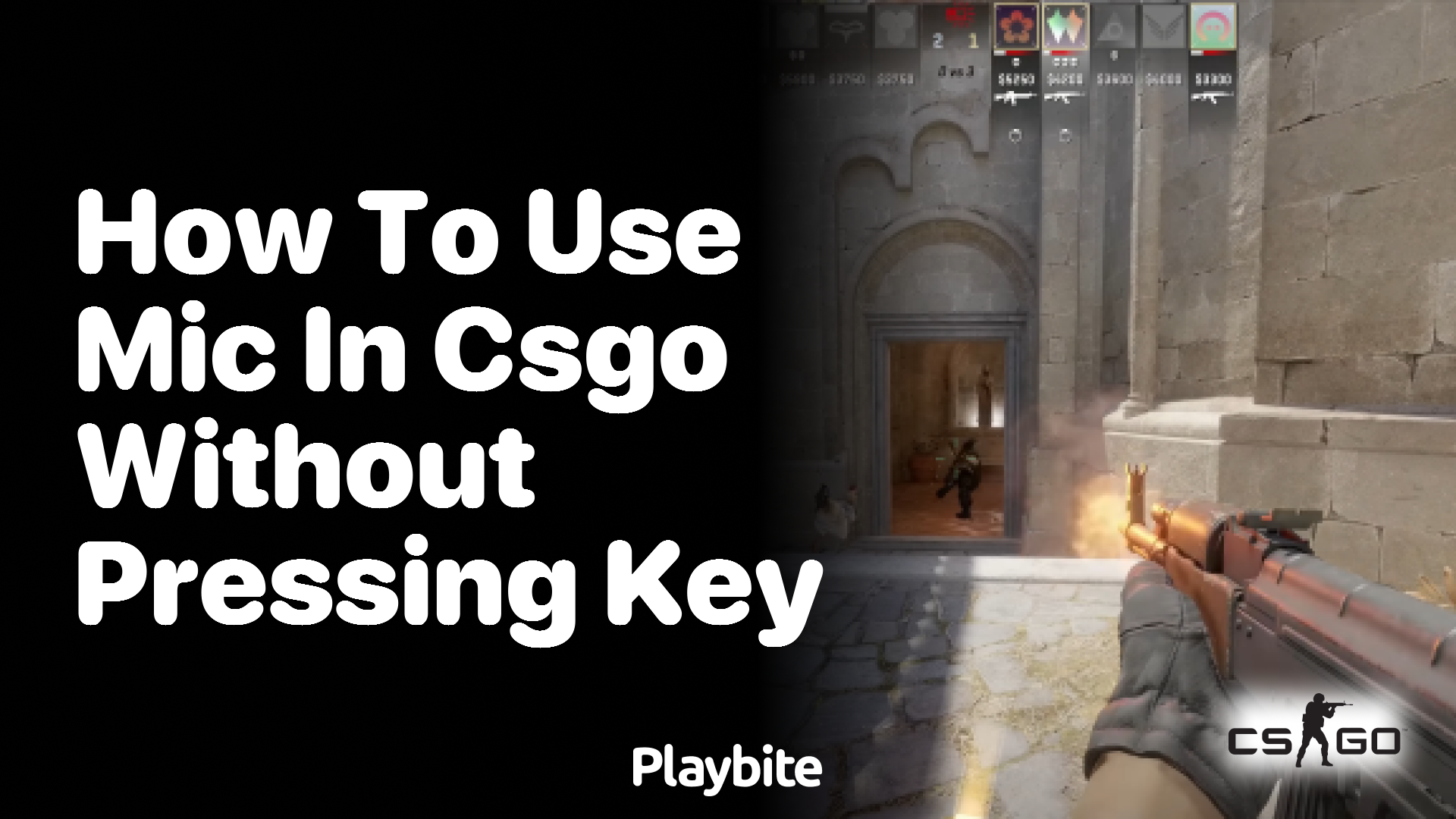 How to use a mic in CS:GO without pressing a key