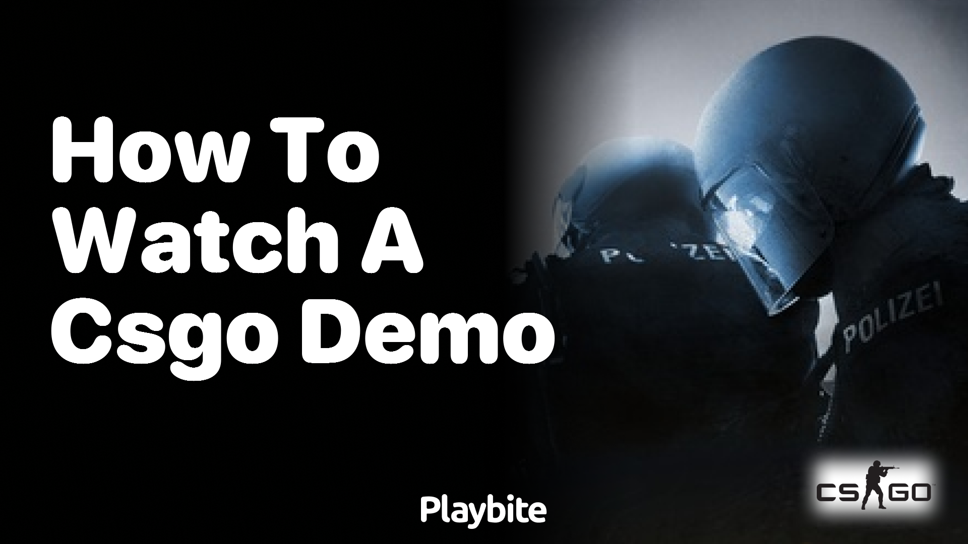 How to watch a CS:GO demo