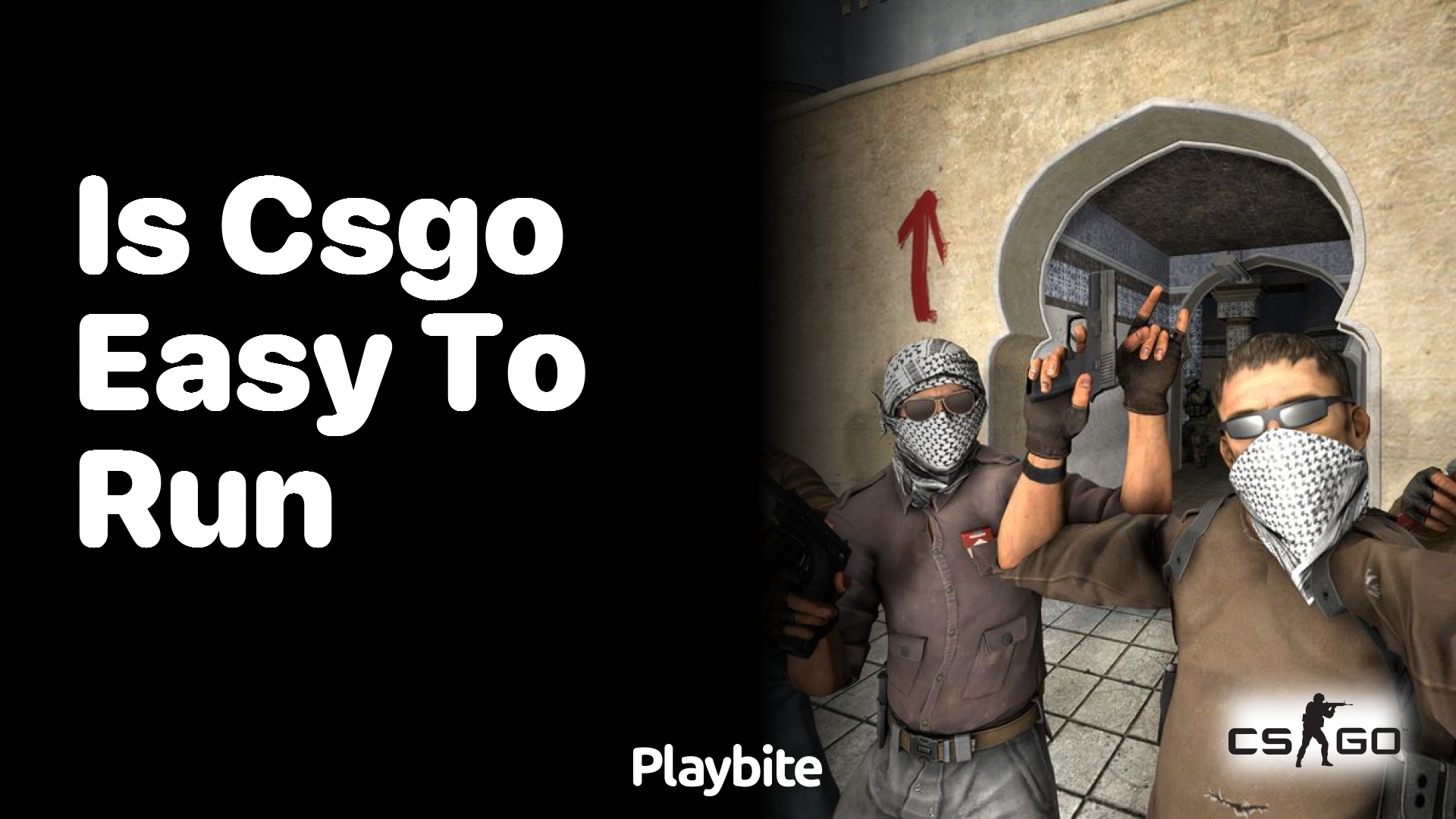 Is CS:GO easy to run?