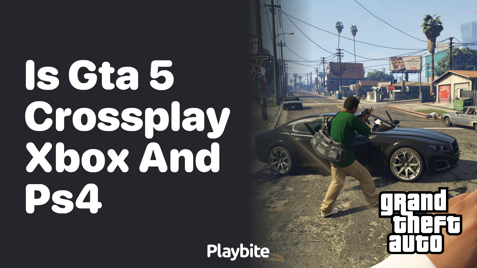 Is GTA 5 Crossplay Between Xbox and PS4?