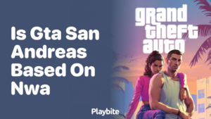 Is Gta San Andreas Based On Nwa