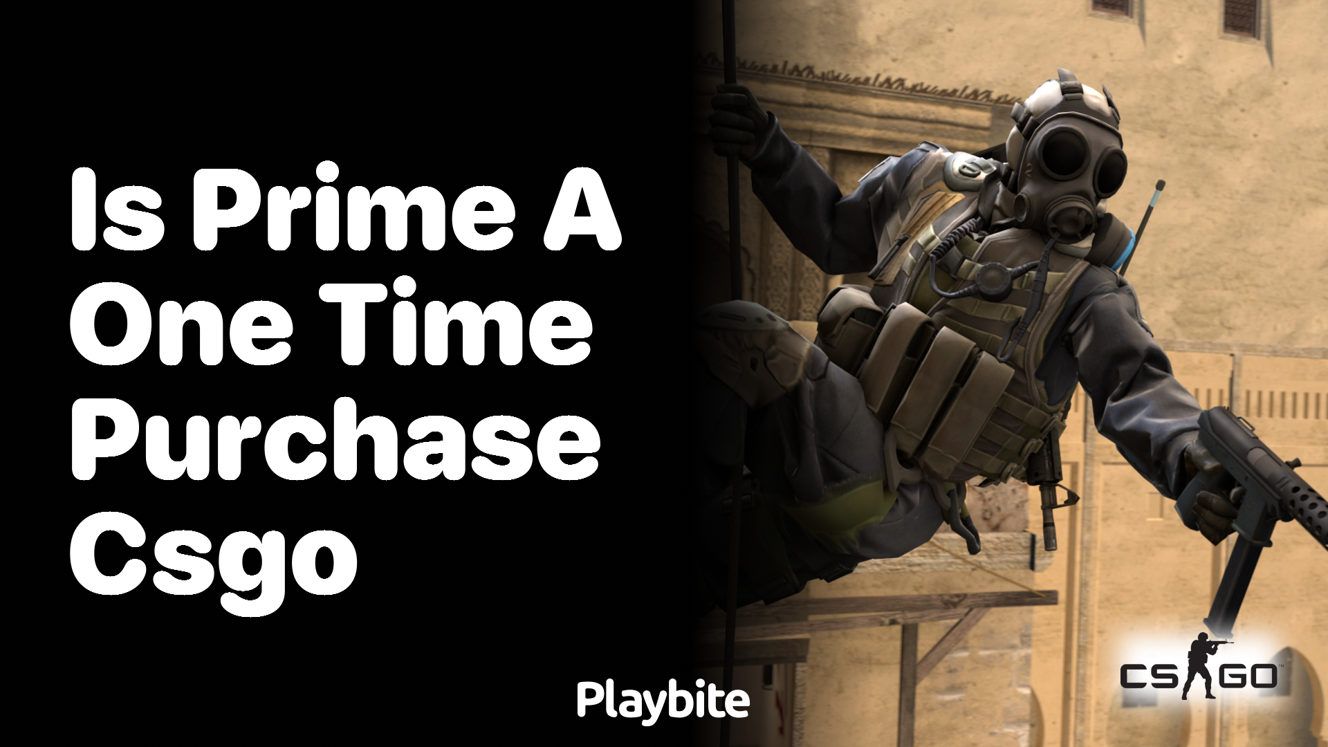 Is Prime a one-time purchase in CS:GO?