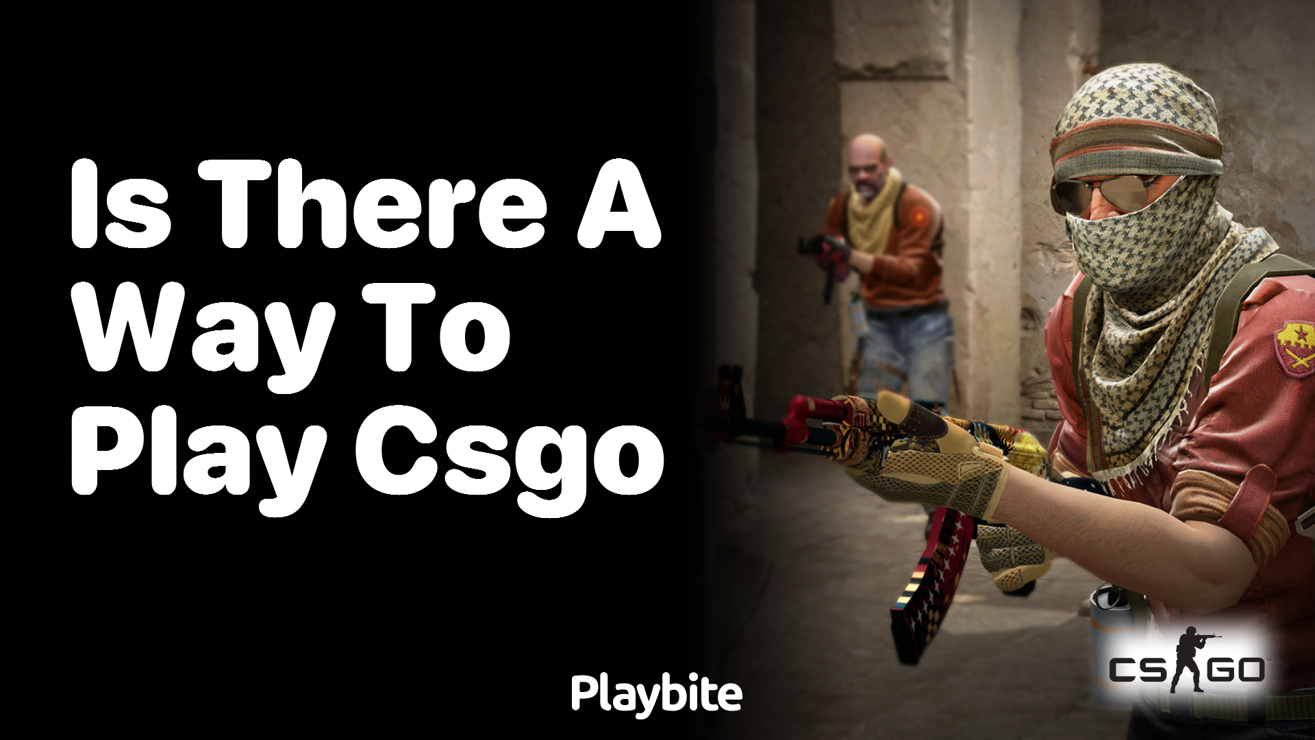 Is there a way to play CS:GO?