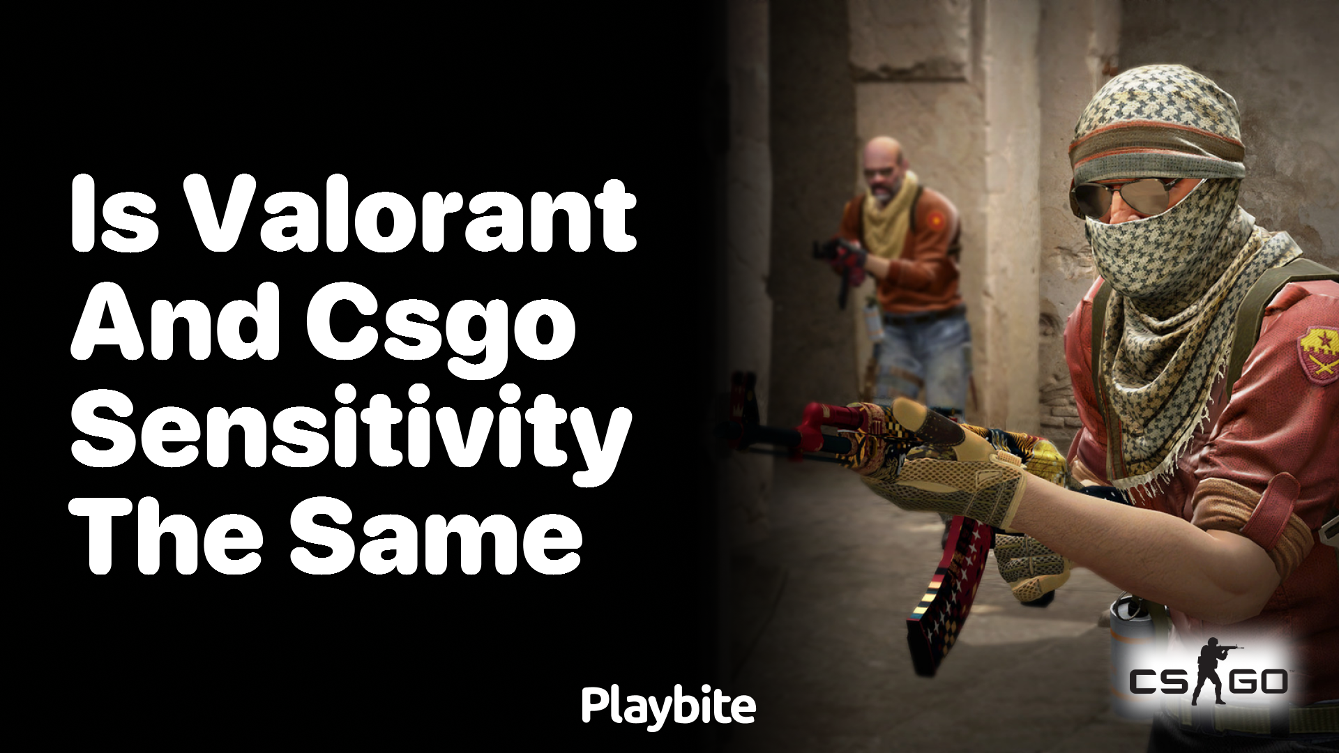 Is Valorant and CS:GO sensitivity the same?