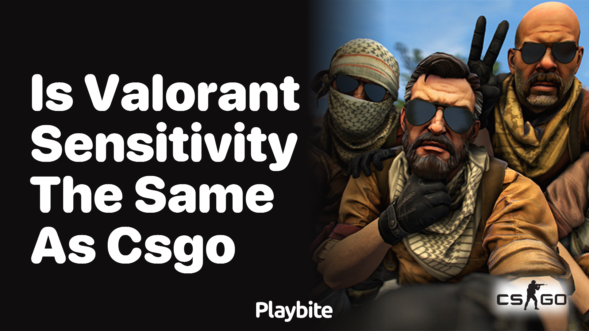 Is Valorant sensitivity the same as CSGO?