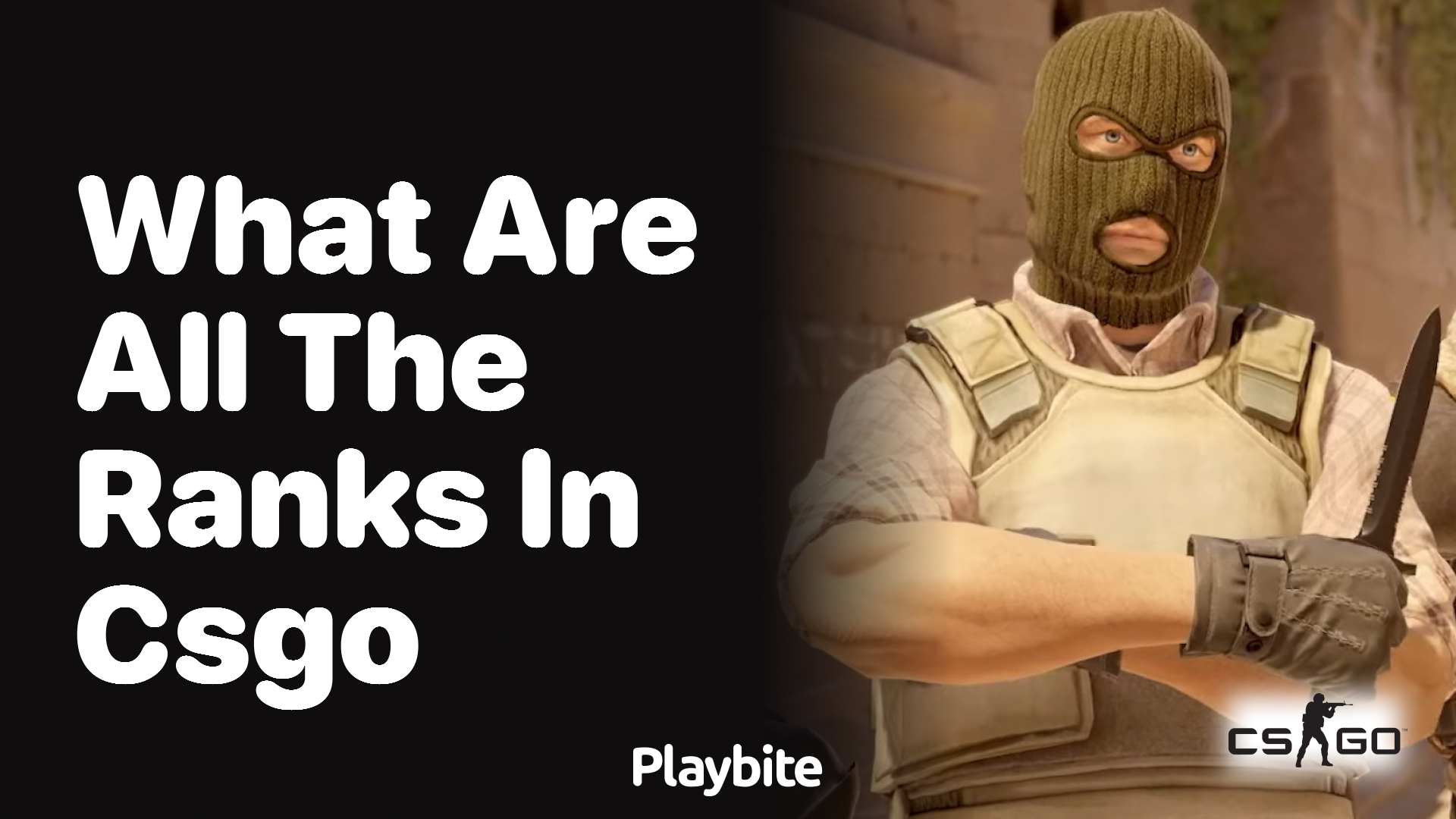 What are all the ranks in CS:GO?