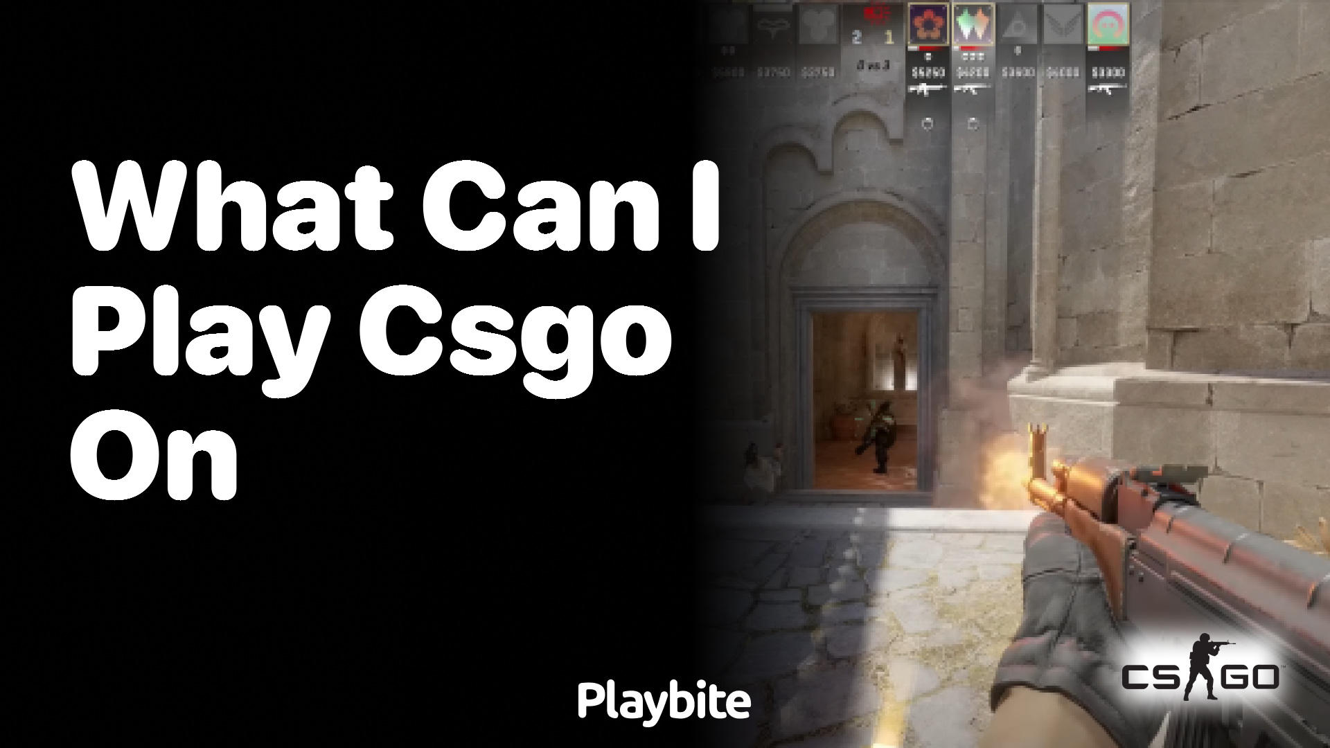 What platforms can I play CS:GO on?