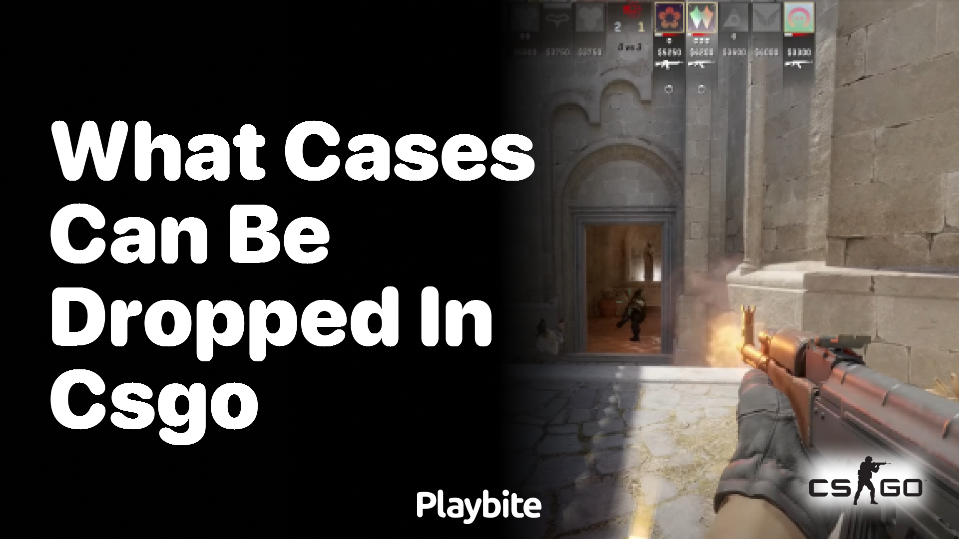 What cases can be dropped in CS:GO?