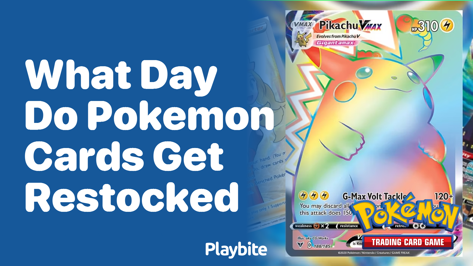 What day do Pokemon cards get restocked?