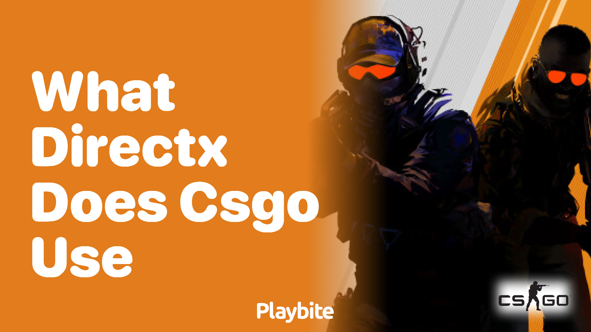 What DirectX version does CS:GO use?