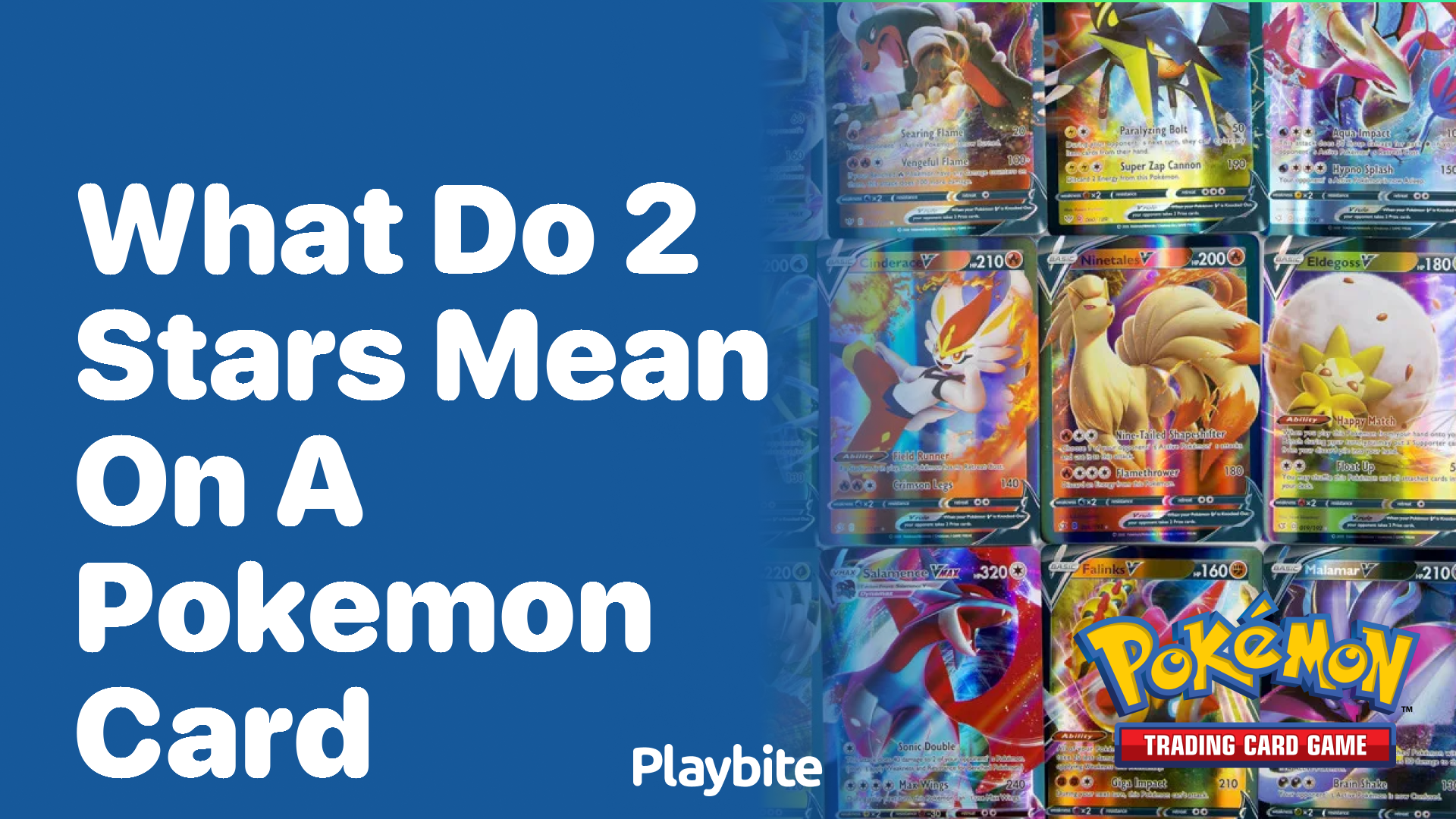 What do 2 stars mean on a Pokemon card?