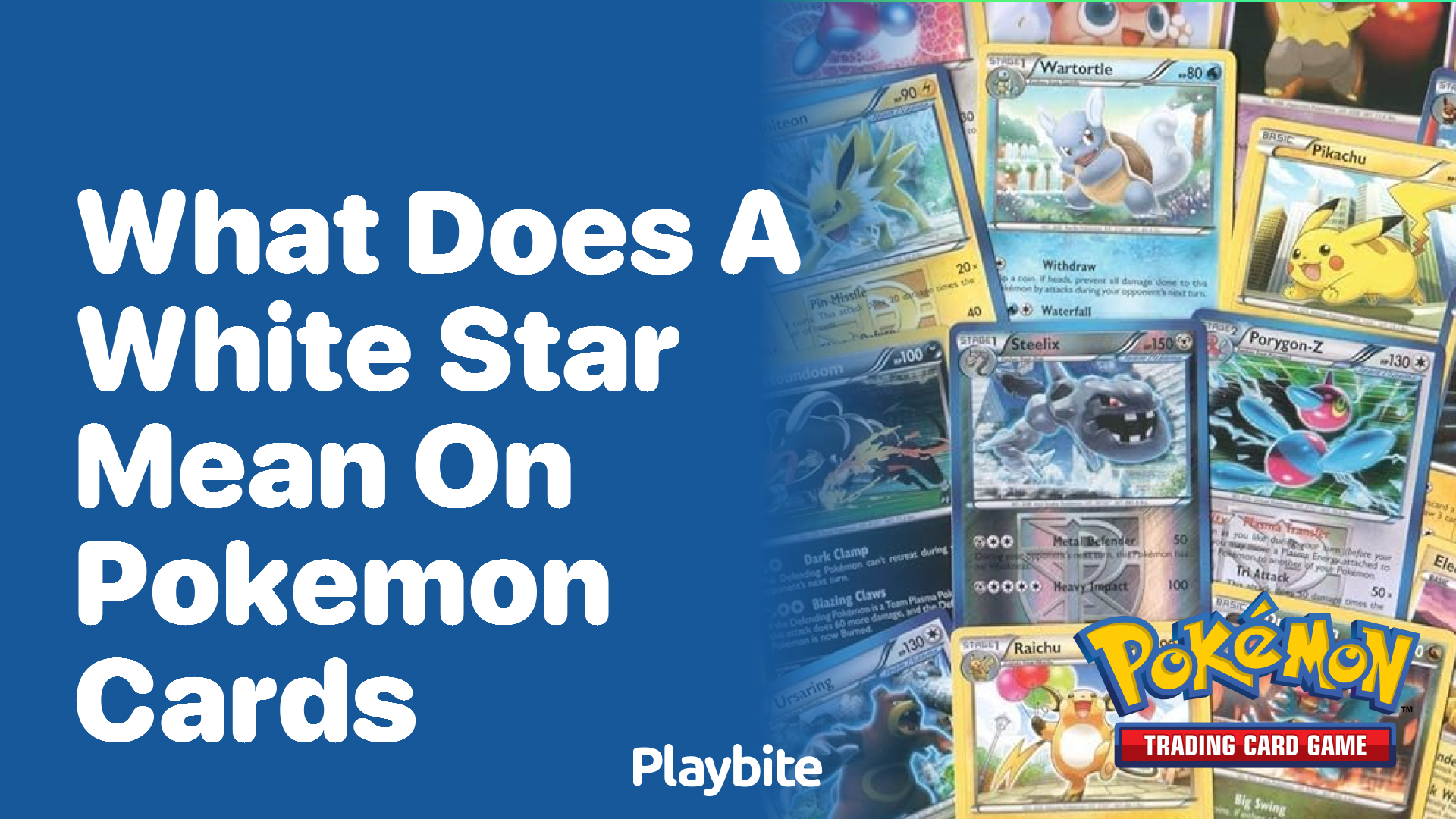 What Does a White Star Mean on Pokemon Cards?