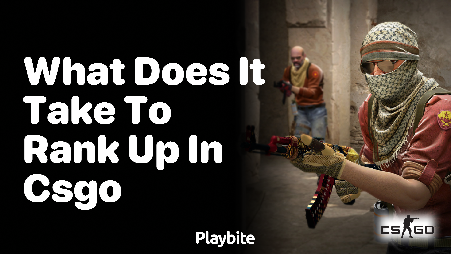 What does it take to rank up in CS:GO?