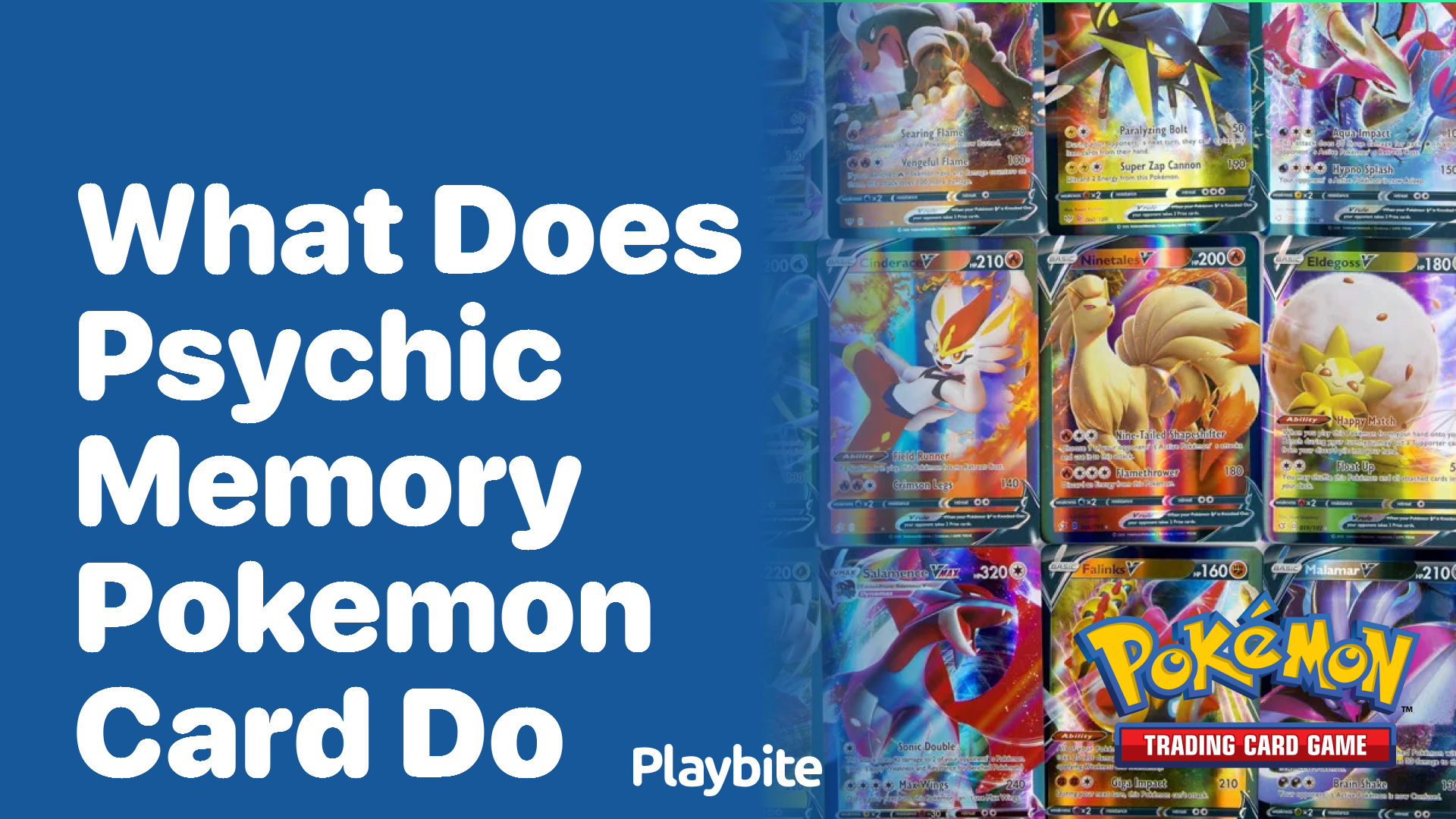 What does the Psychic Memory Pokemon card do?