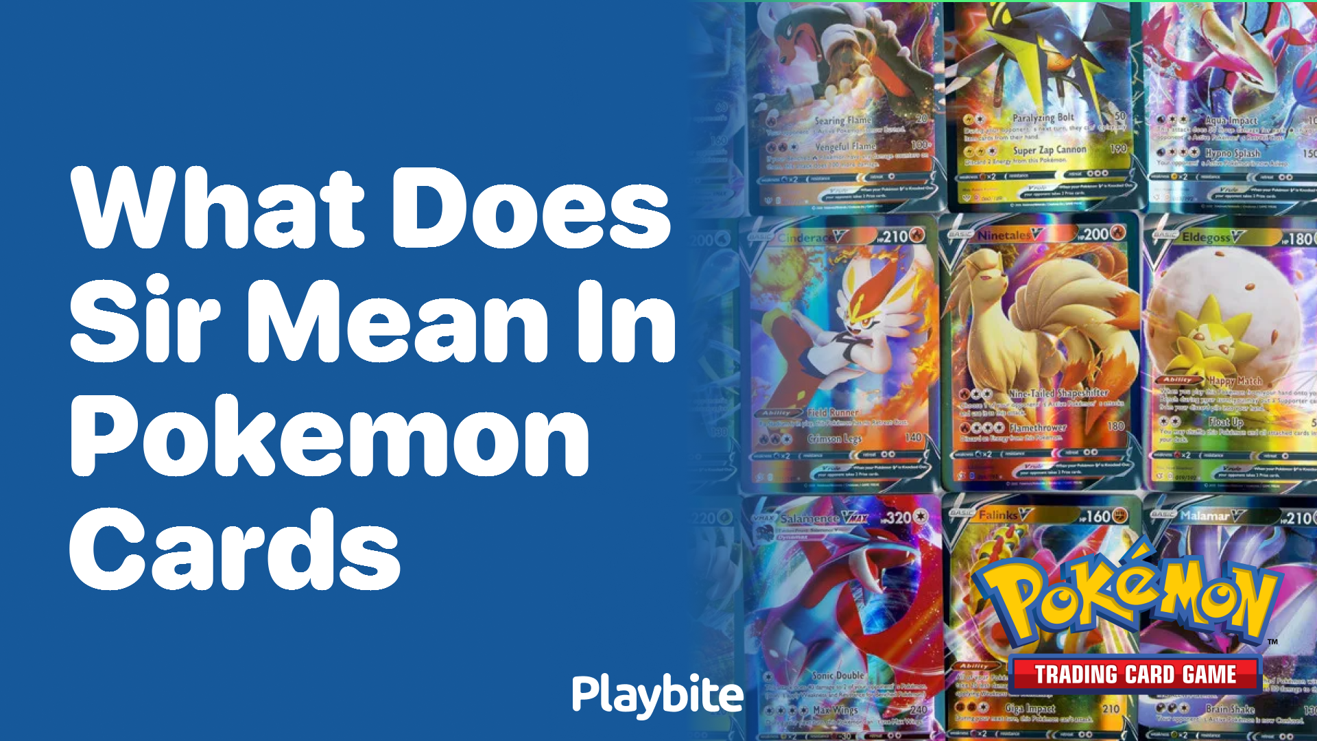 What Does &#8216;SIR&#8217; Mean in Pokemon Cards?