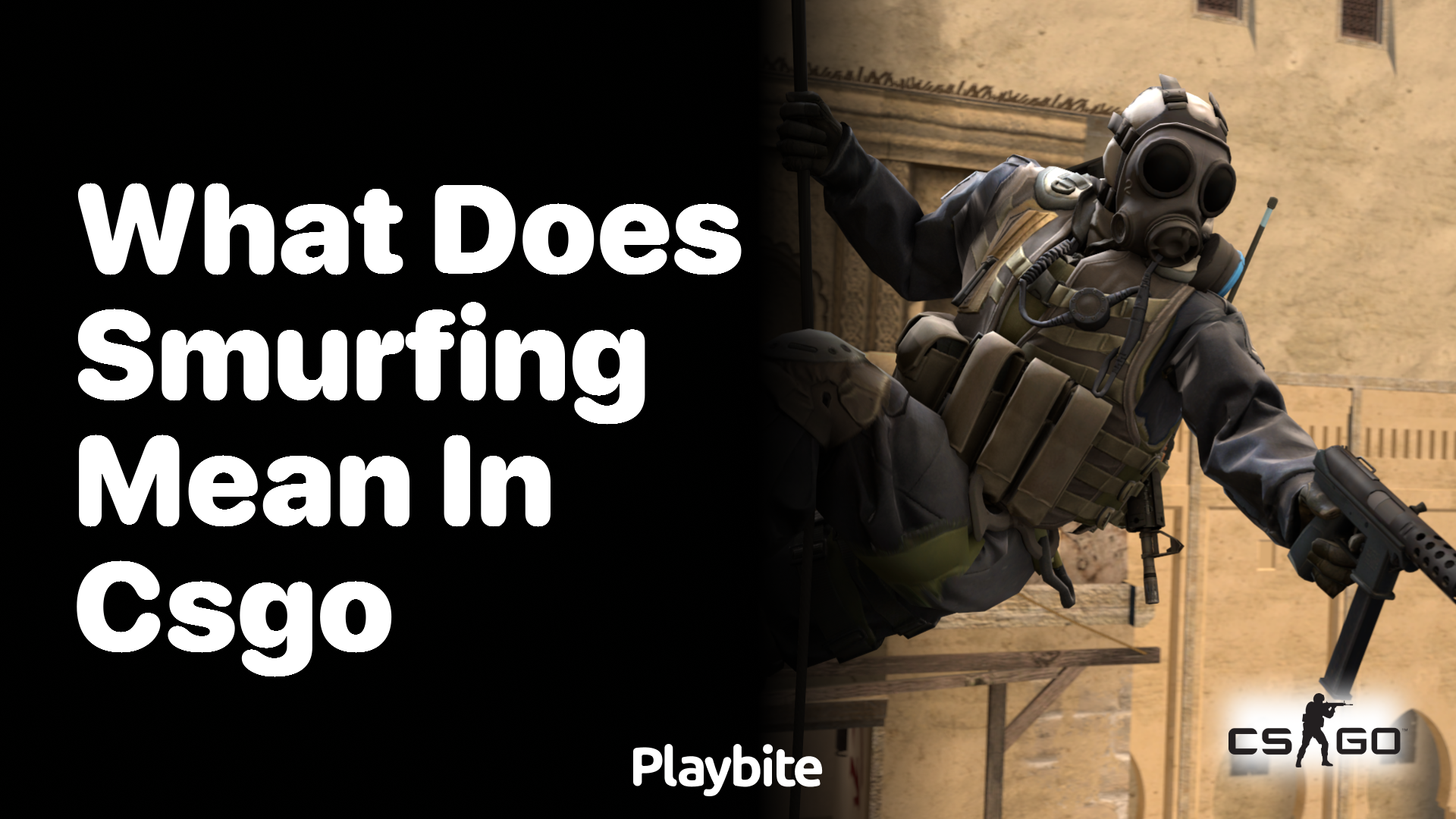 What does smurfing mean in CS:GO?