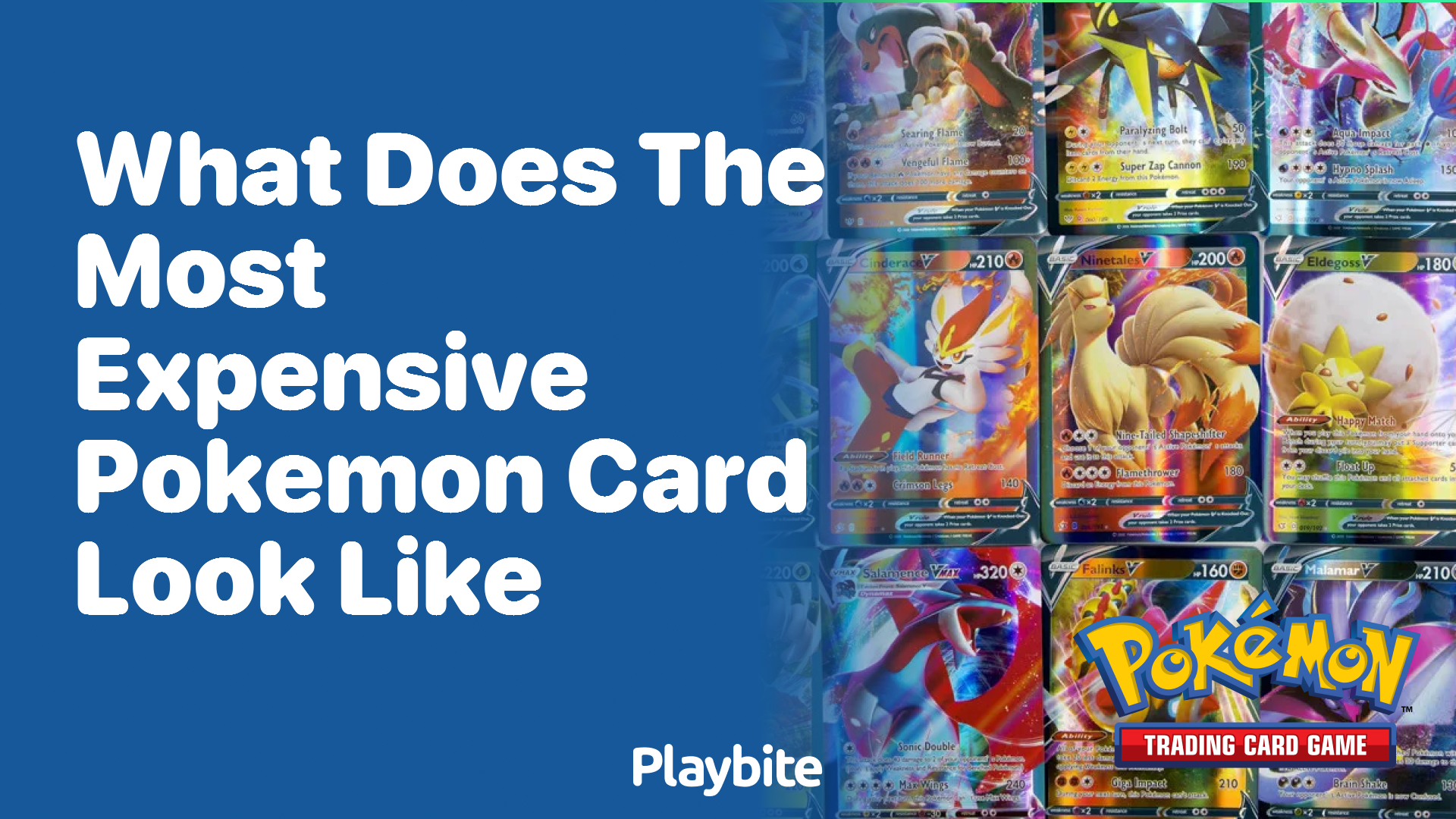 What does the most expensive Pokemon card look like?