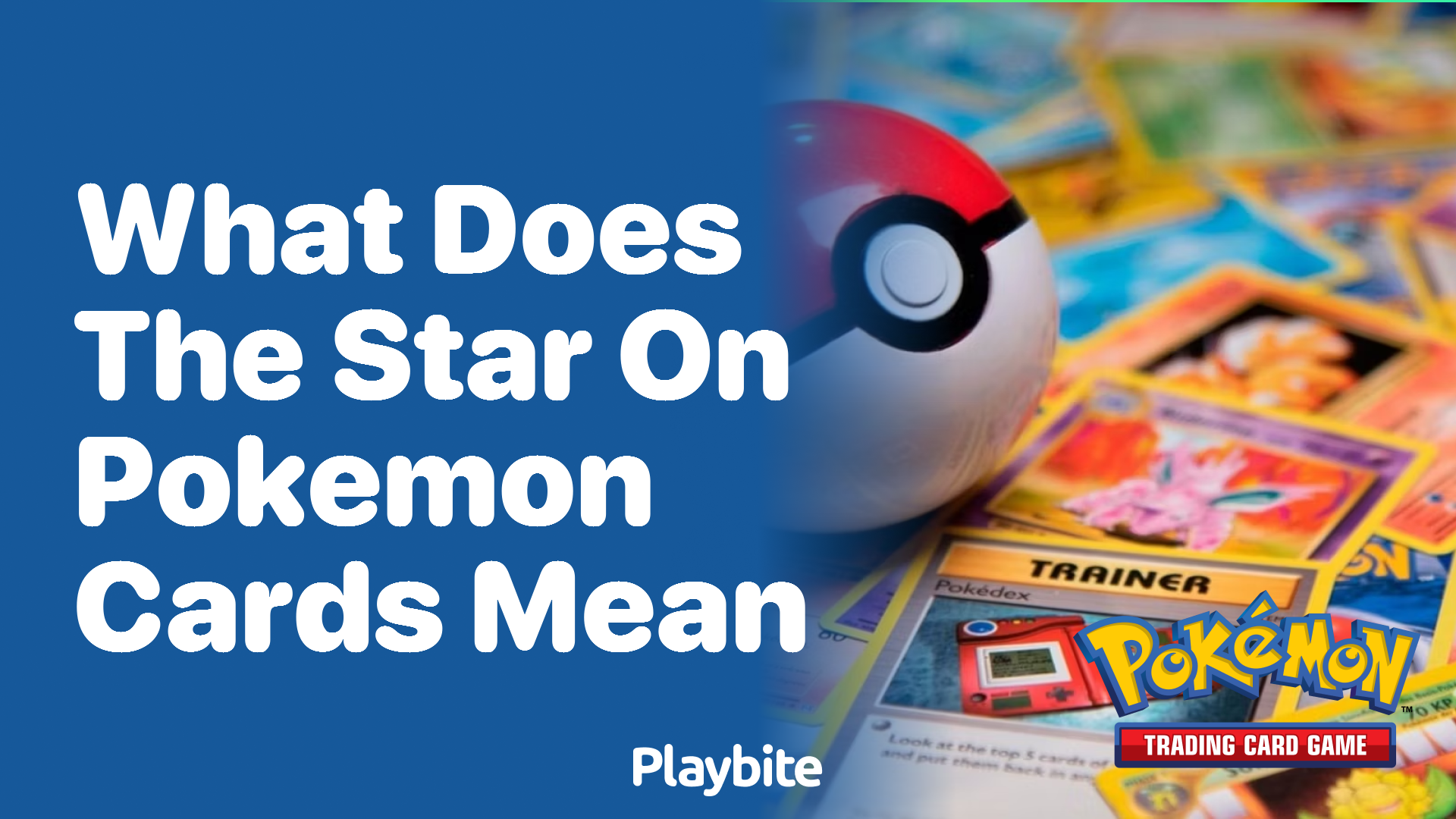 What does the star on Pokemon cards mean?